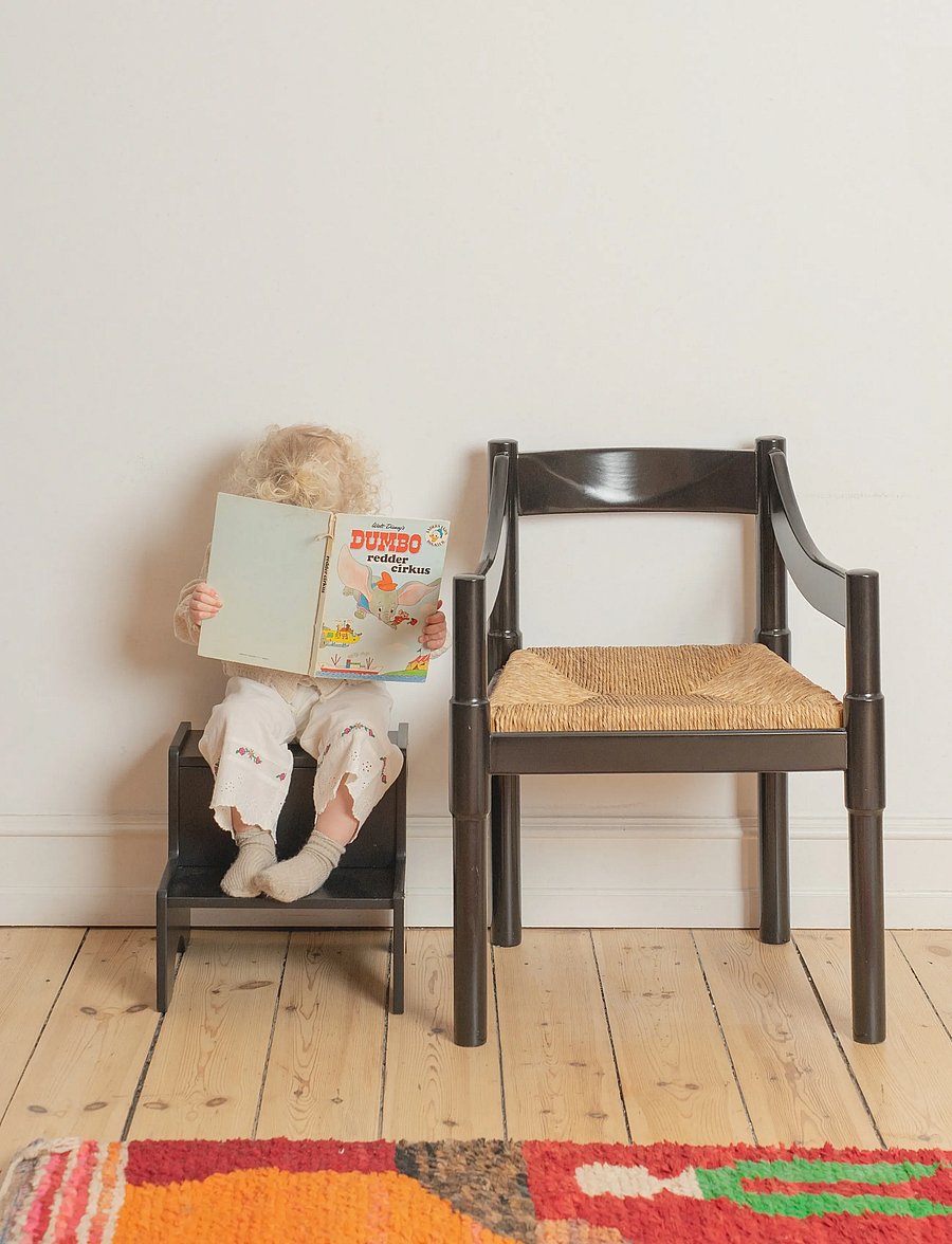 Nofred - Childrens stepstool - tritthocker - black - 2