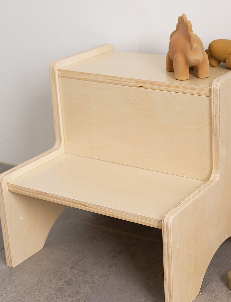 Nofred - Childrens stepstool - astmepink - birch - 0