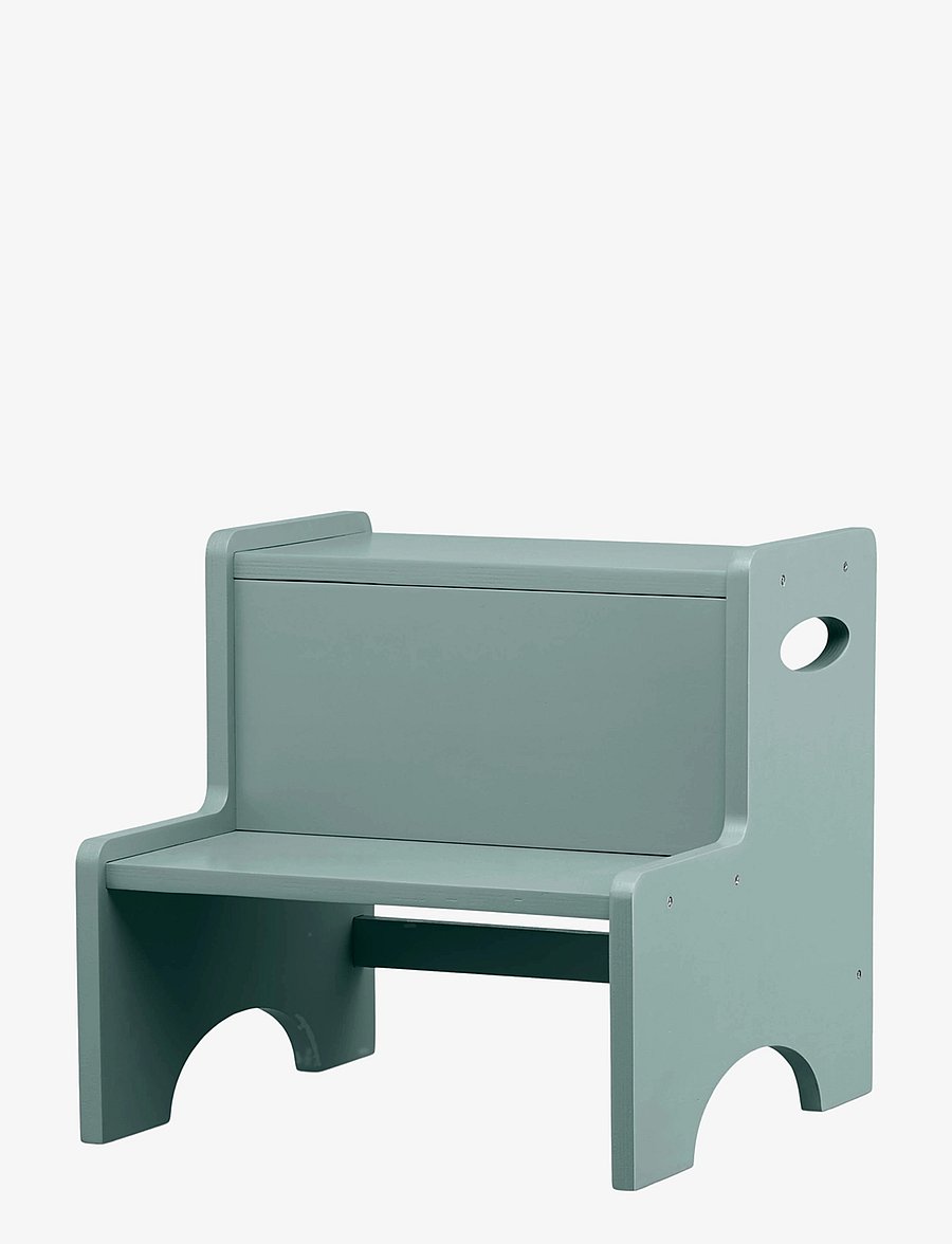 Nofred - Childrens stepstool - tritthocker - olive green - 1