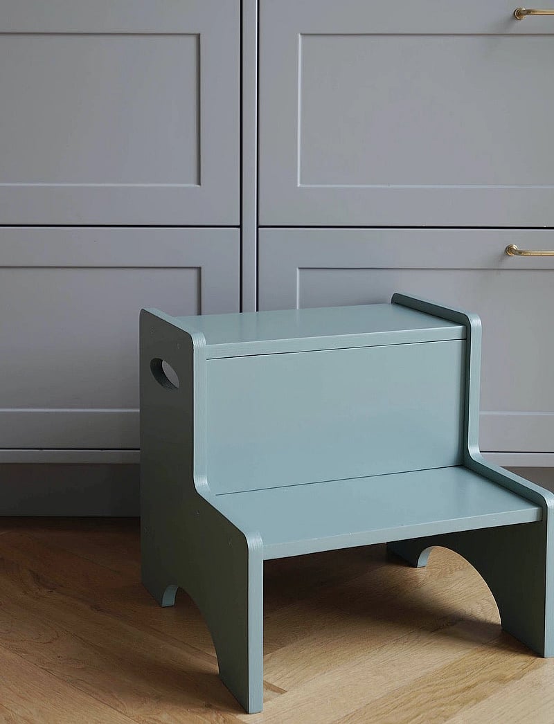 Nofred - Childrens stepstool - tritthocker - olive green - 0