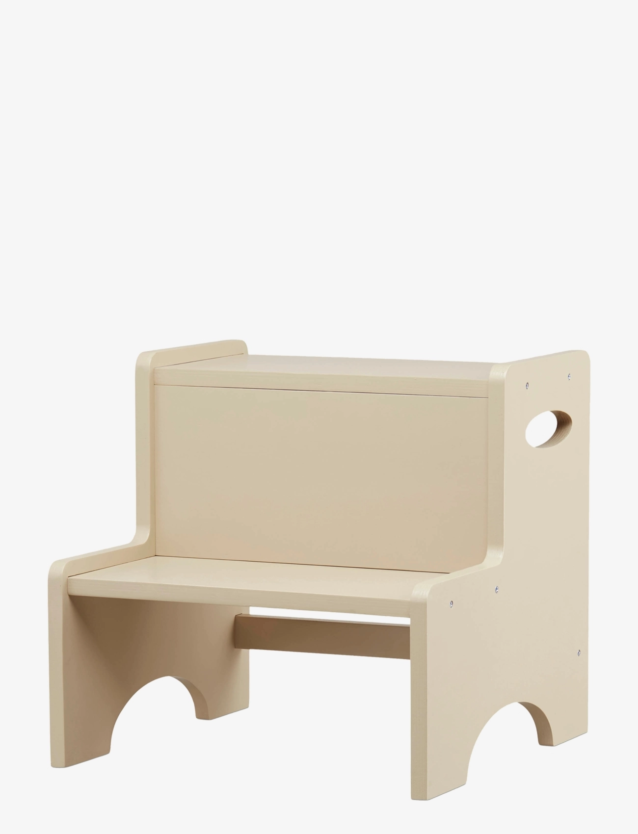 Nofred Børne Skammel - Beige - 34X34X33CM