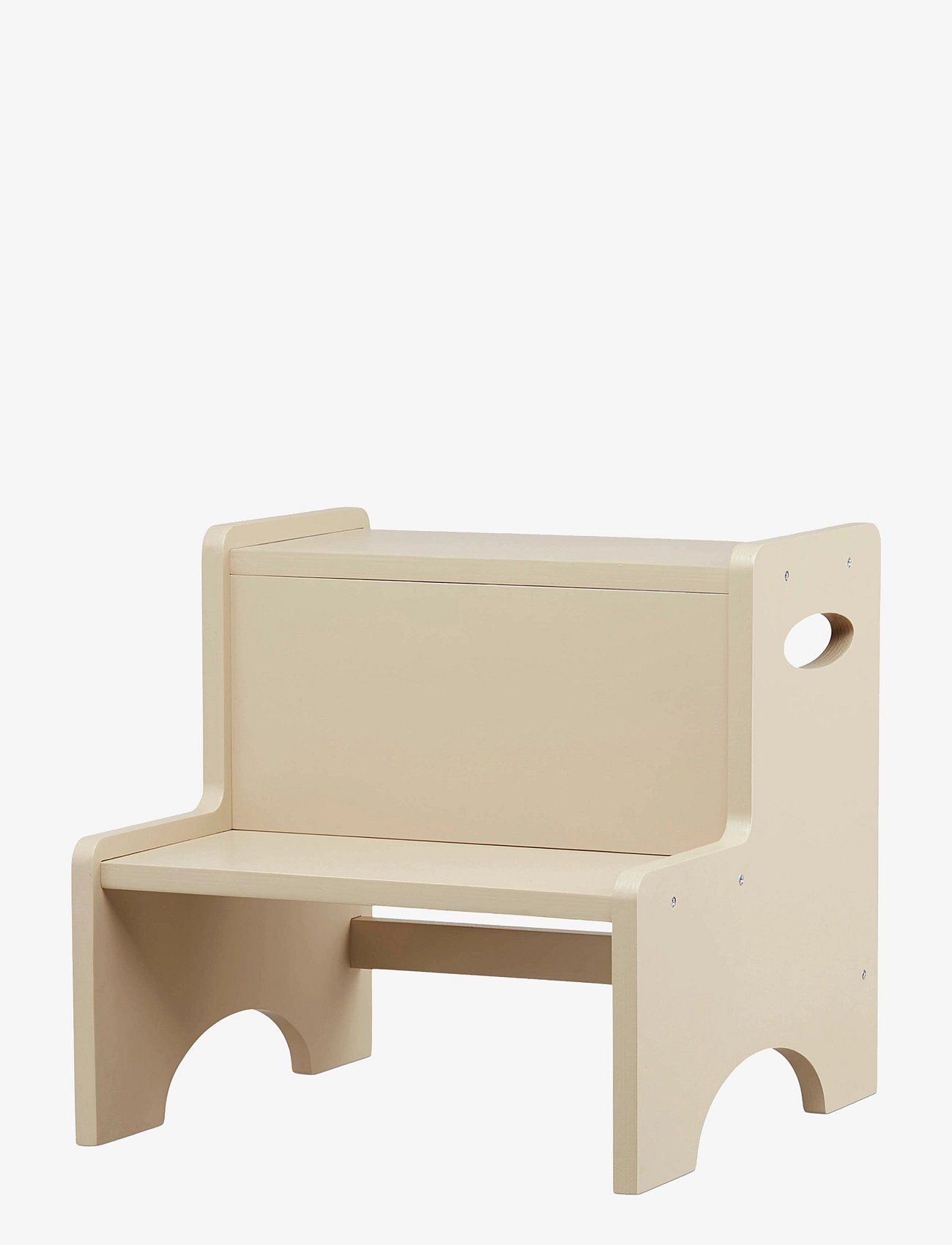 Nofred Børne Skammel - Beige - 34X34X33CM