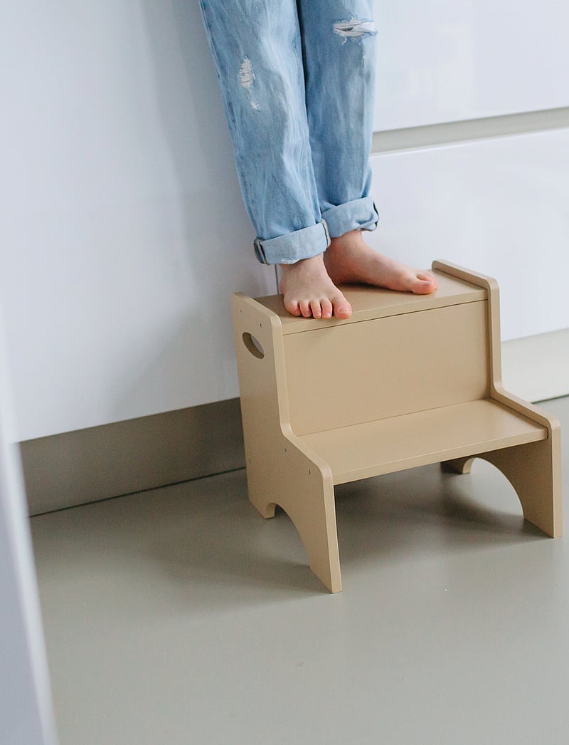 Nofred - Childrens stepstool - astmepink - beige - 4