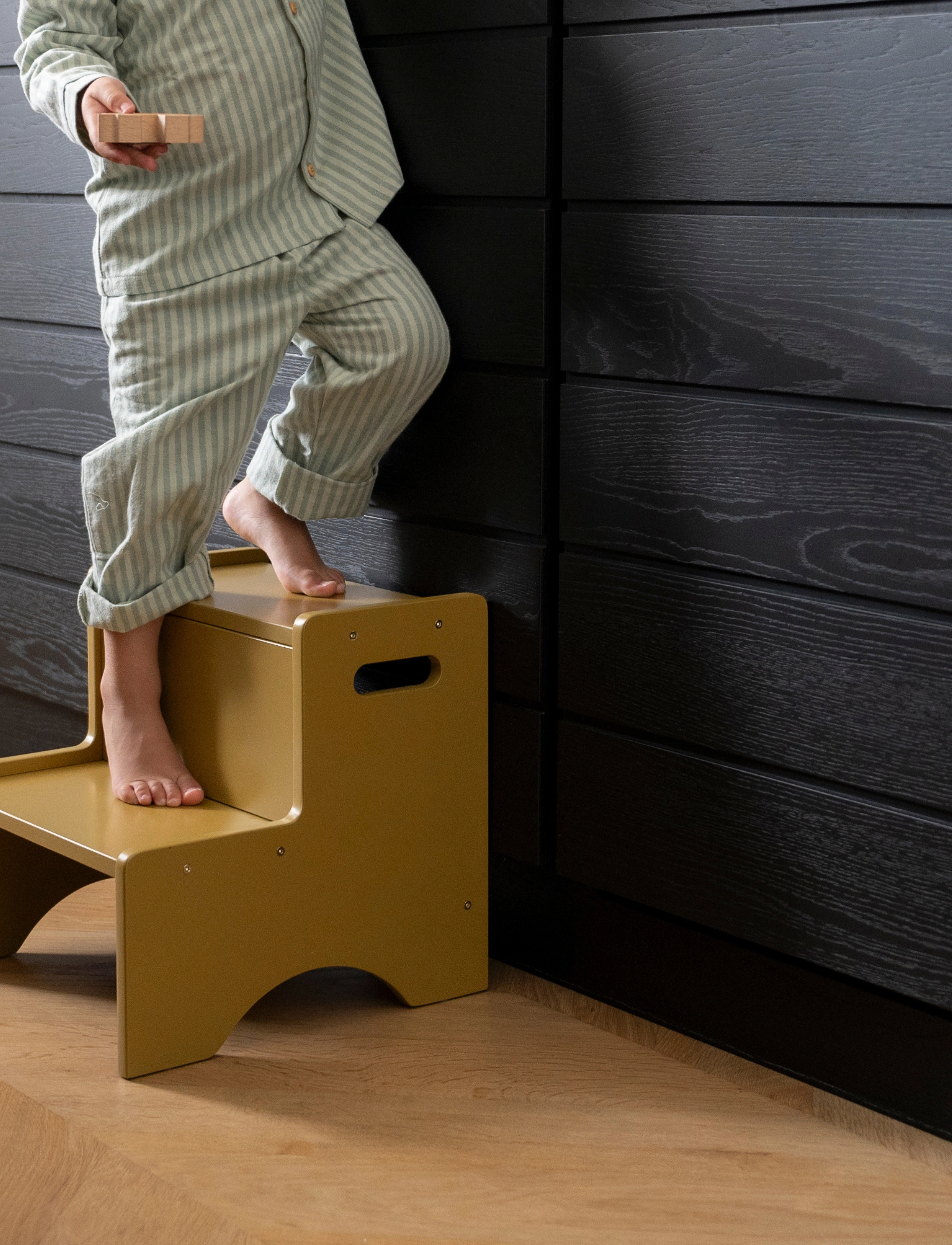 Nofred Børne Skammel, One Size, Kids Decor, Gelb - Furniture, Kinder