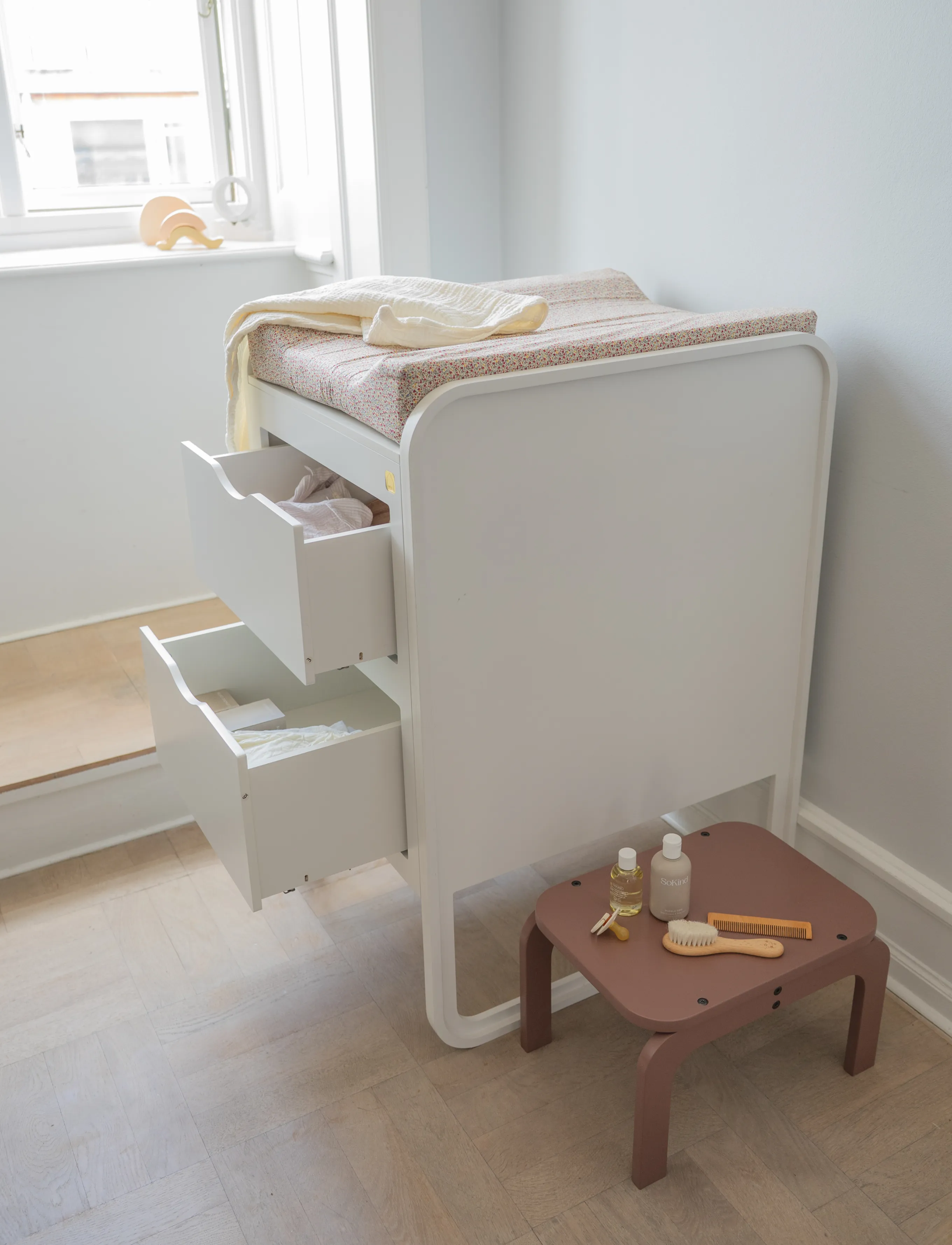 Nofred - Kiddo Step Seat - tritthocker - dusty rose - 5