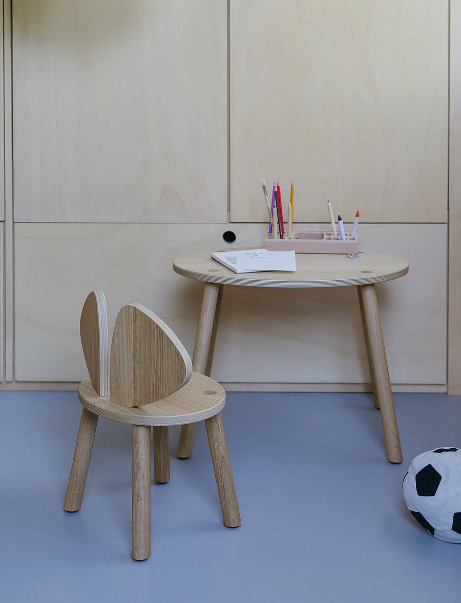 Nofred - Mouse childrens table - tische - oak - 2