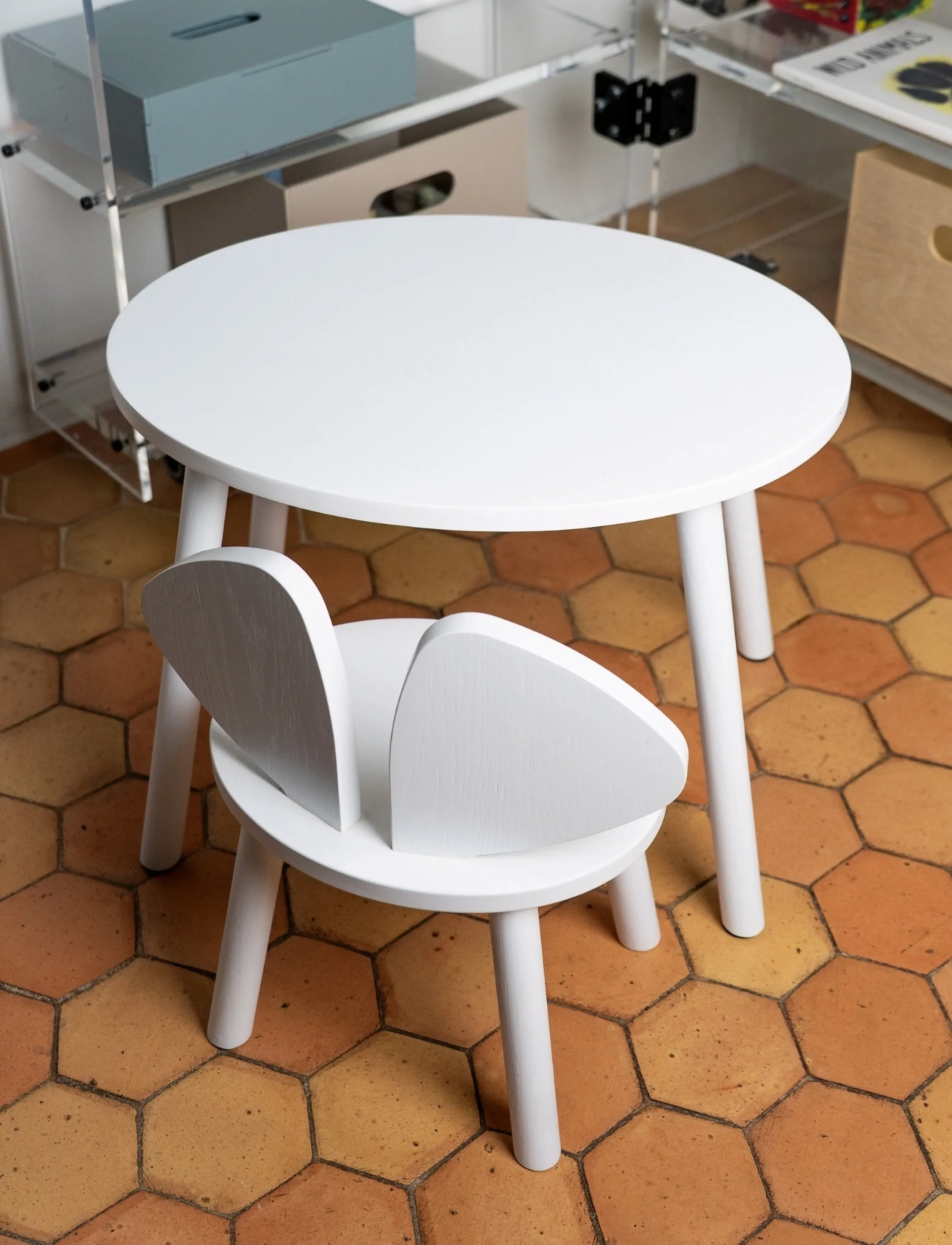 Nofred - Mouse childrens table - tische - white - 4