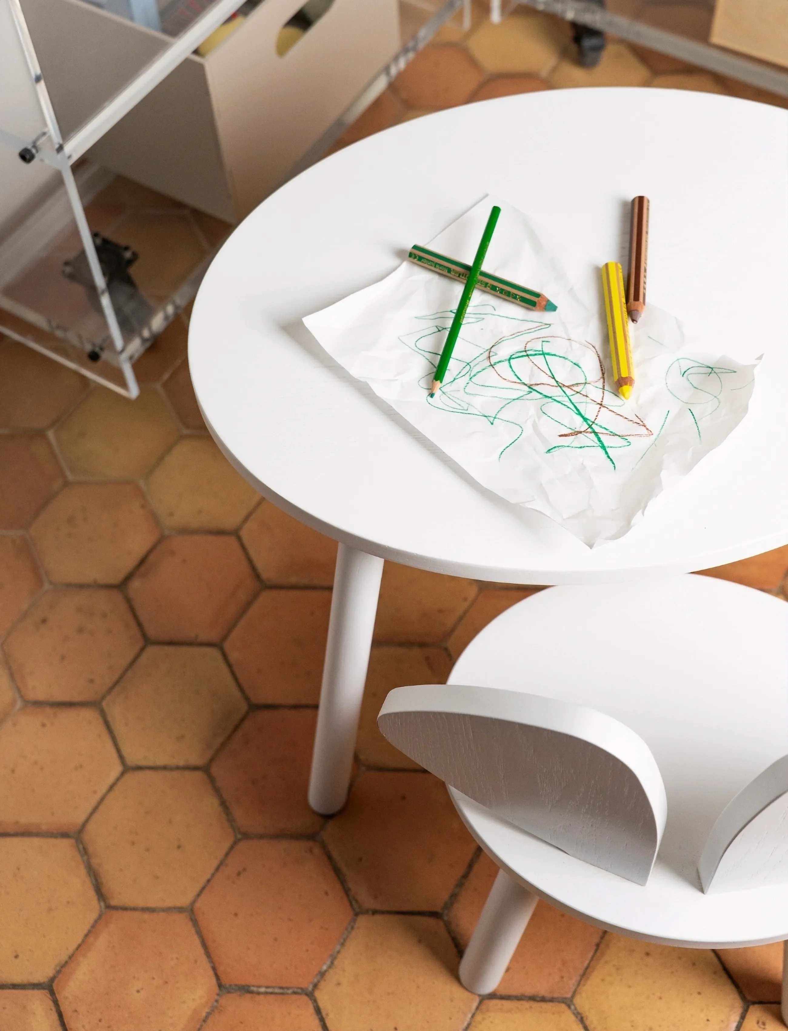 Nofred - Mouse childrens table - tische - white - 5