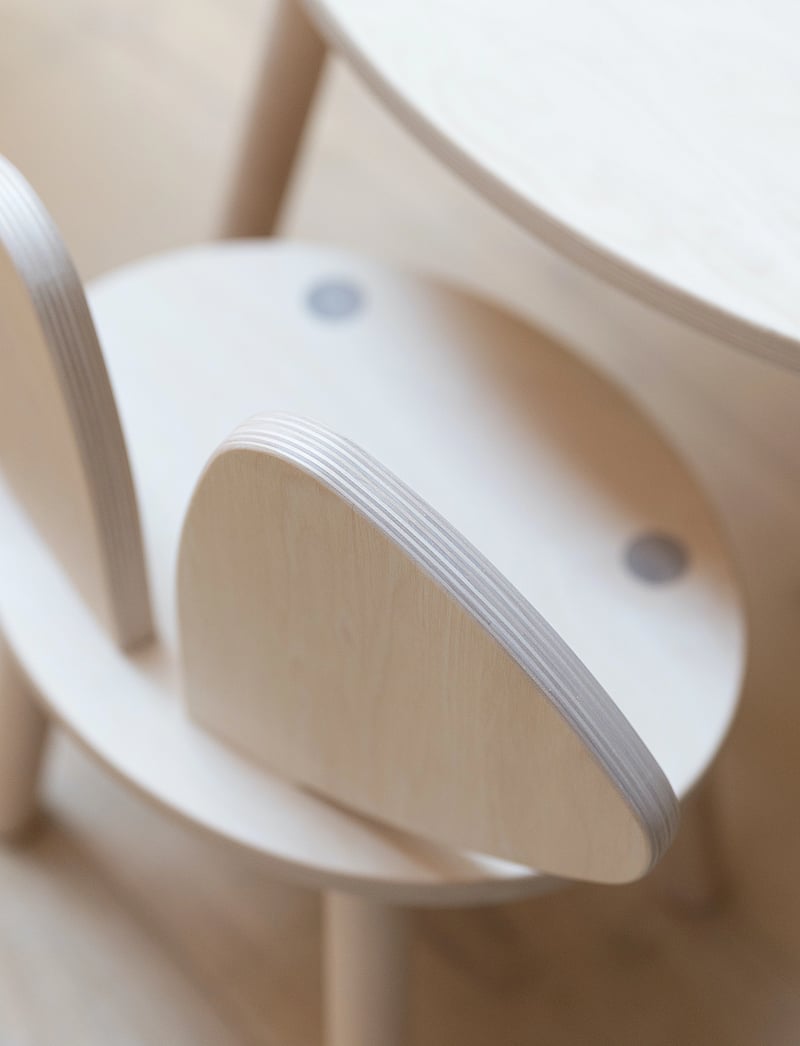 Nofred - Mouse childrens table and chair - birch - 3