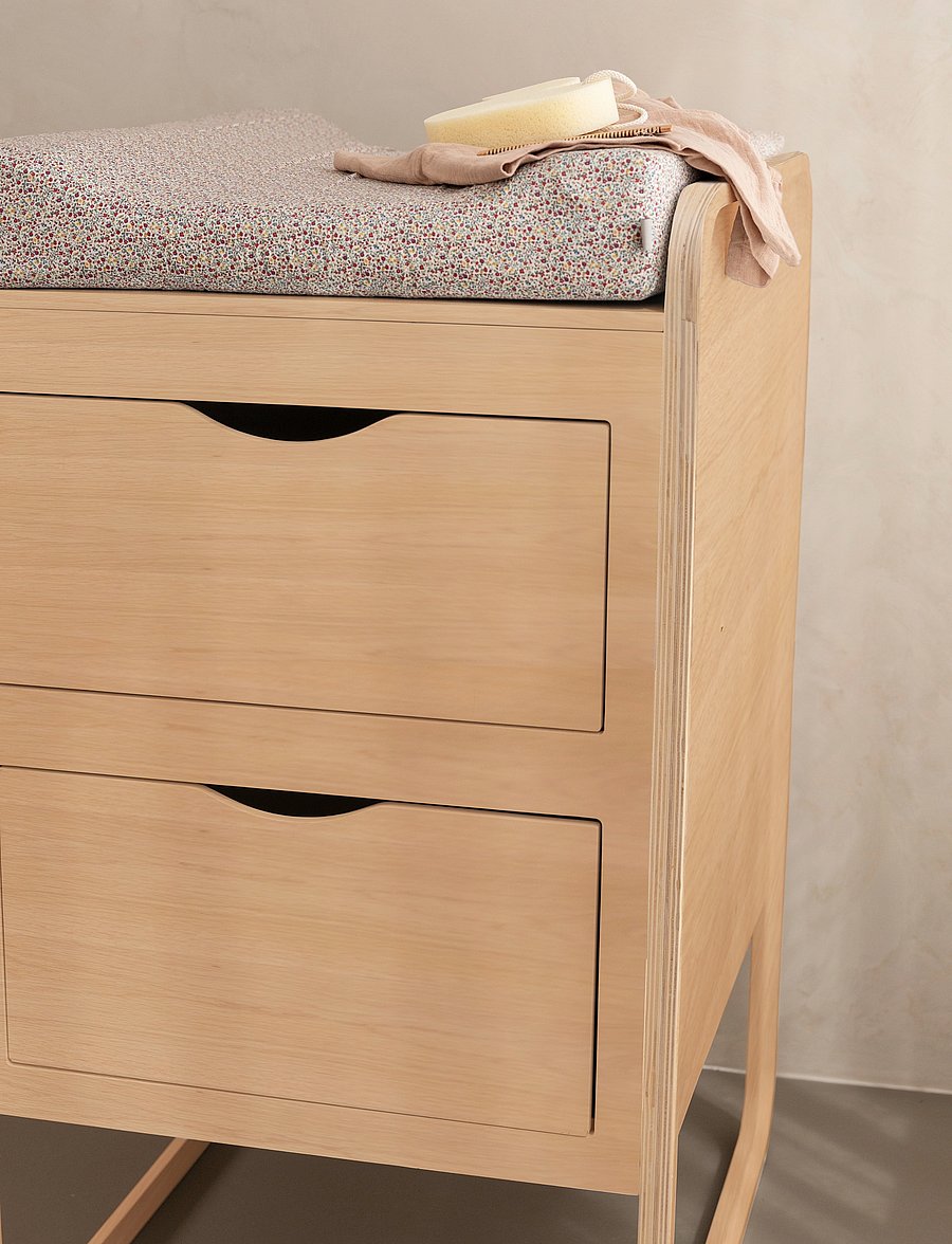 Nofred - Changing Table - skiptiborð - oak - 5