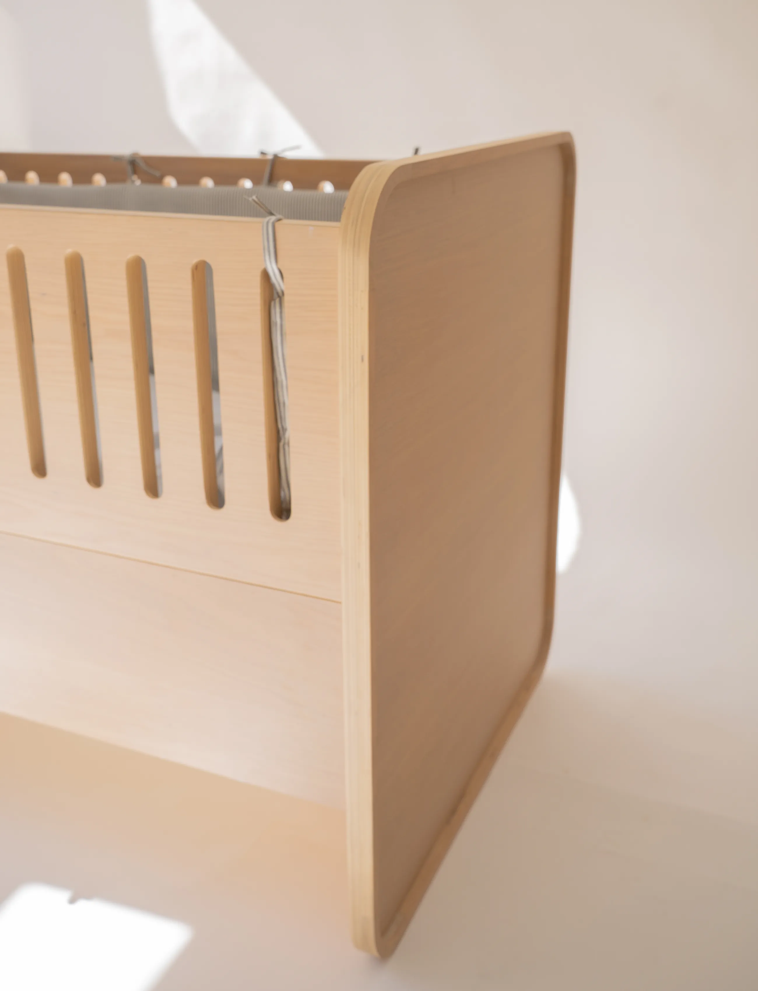 Nofred - Baby & Juniorsäng - spjälsängar - oak - 4