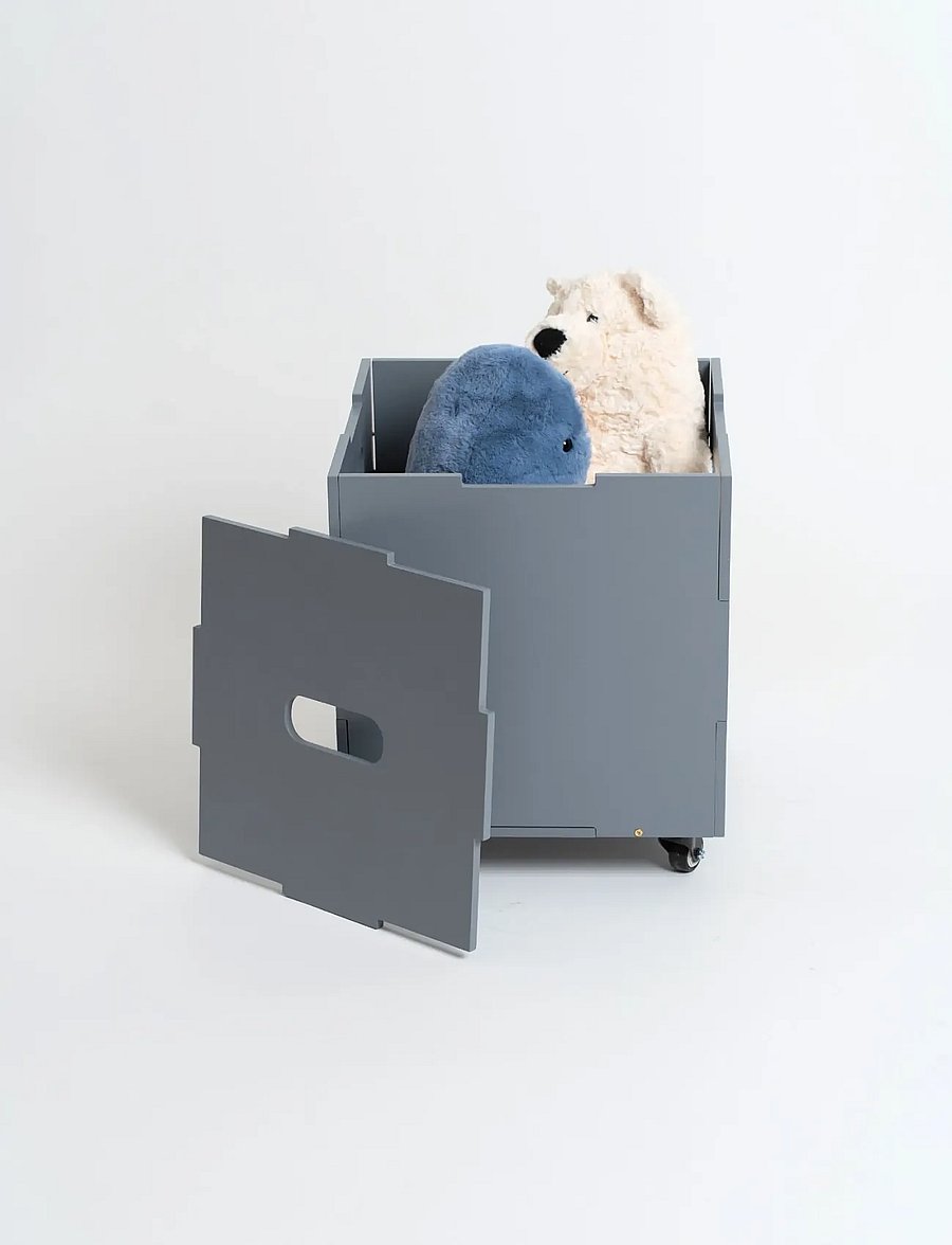 Nofred - Storage box - hoiukastid - grey - 0
