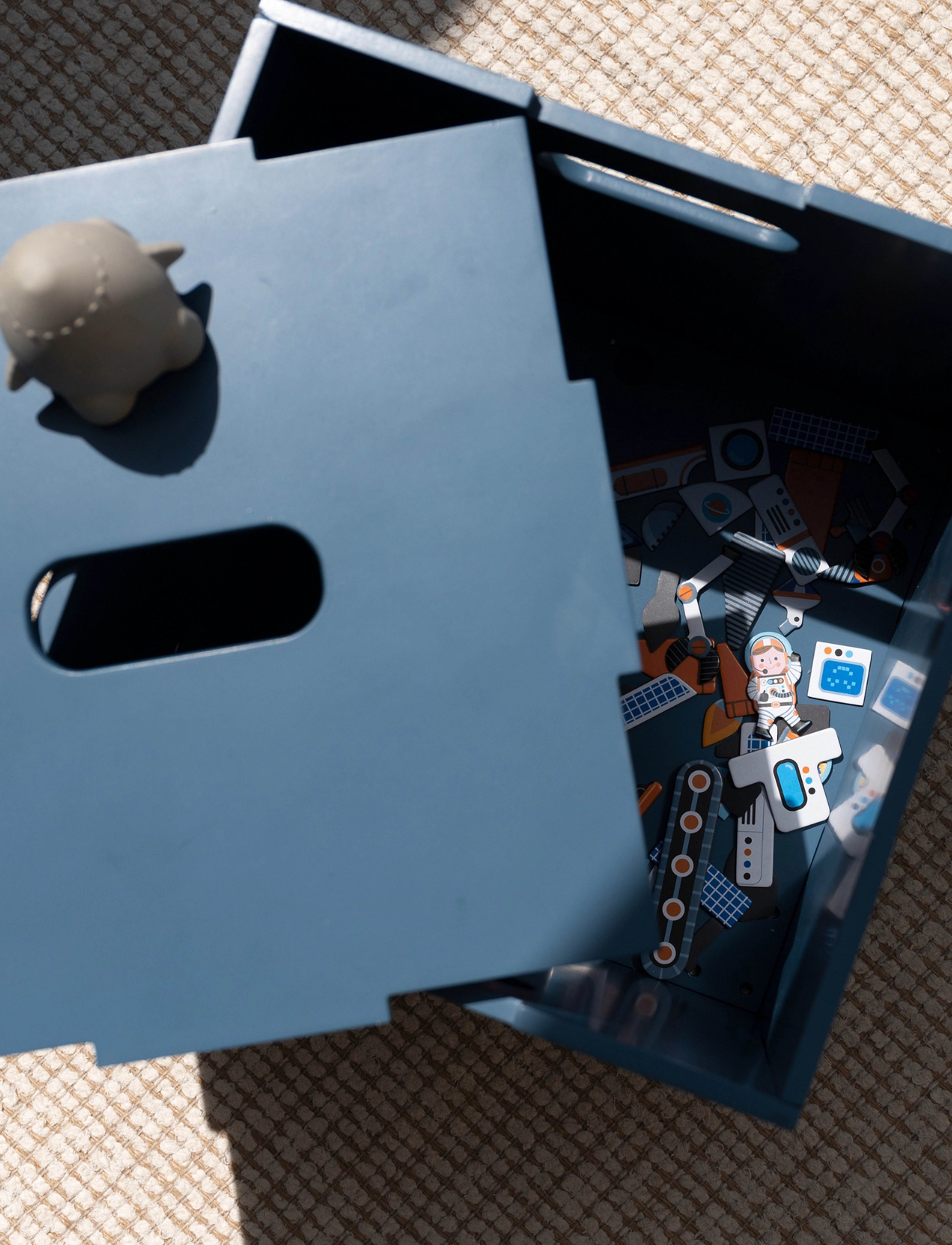 Nofred Opbevaringskasse, One Size, Storage, Blau - Storage Boxes, Kinder