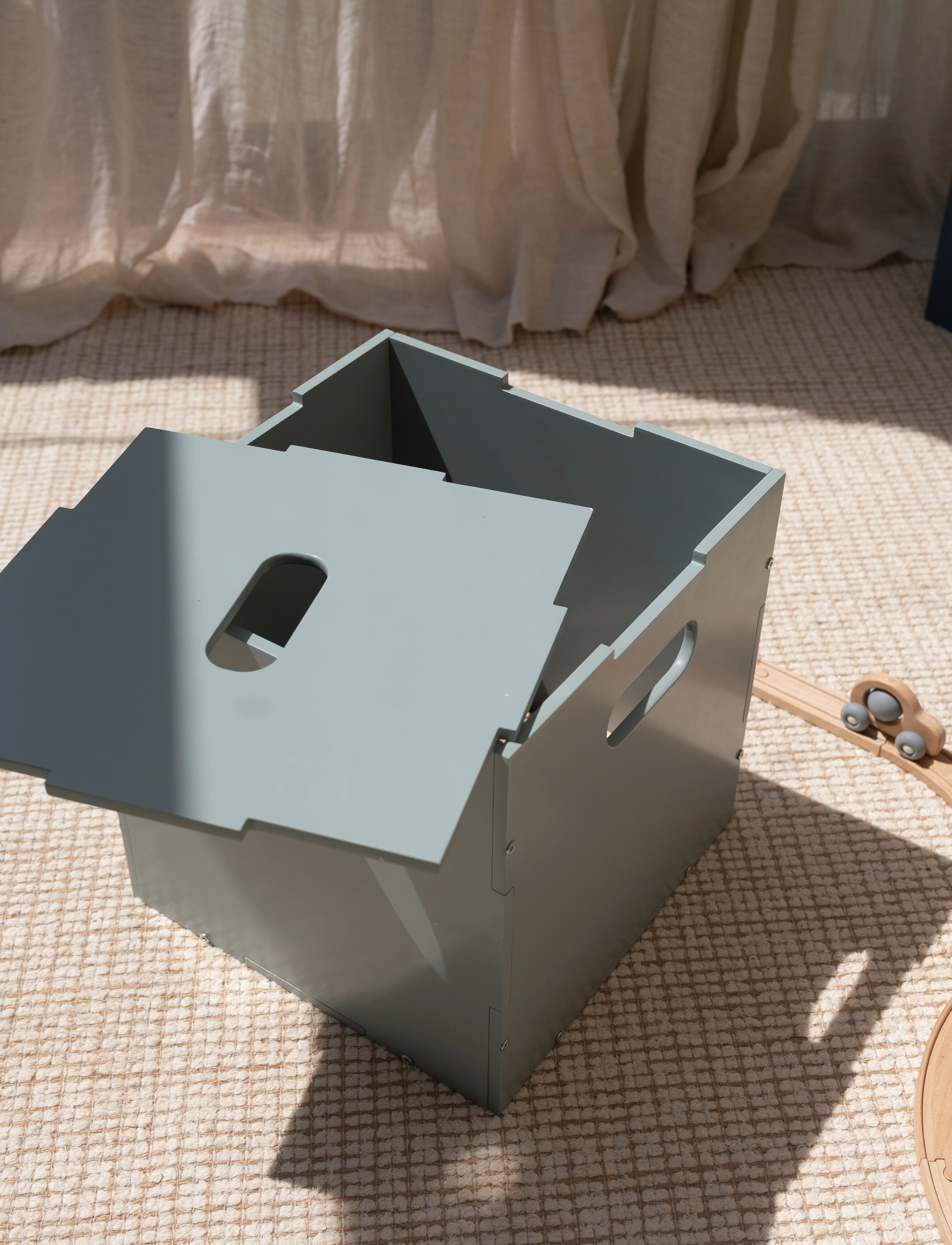 Nofred Opbevaringskasse, One Size, Storage, Grün - Storage Boxes, Kinder
