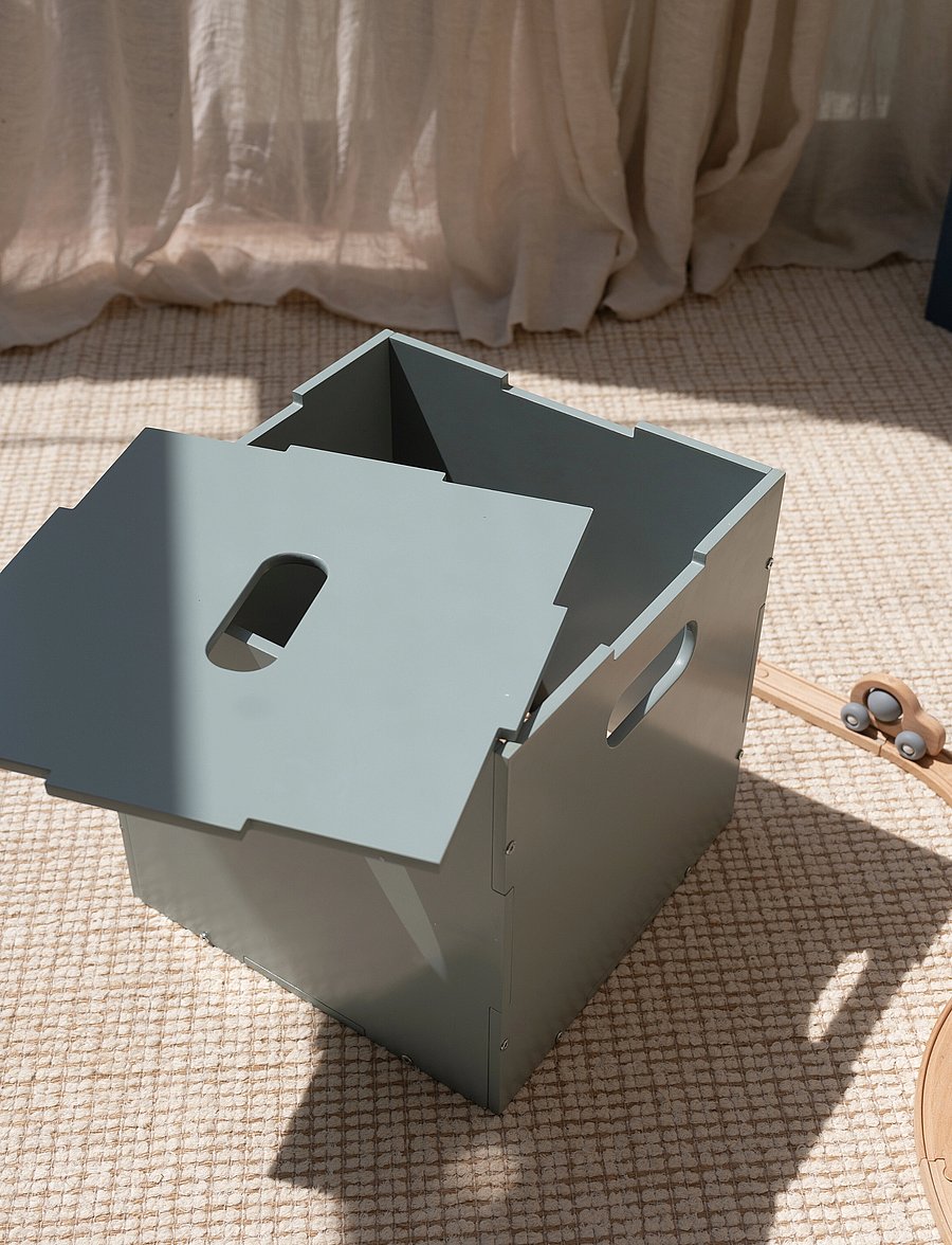 Nofred - Cube storage - hoiukastid - olive green - 0