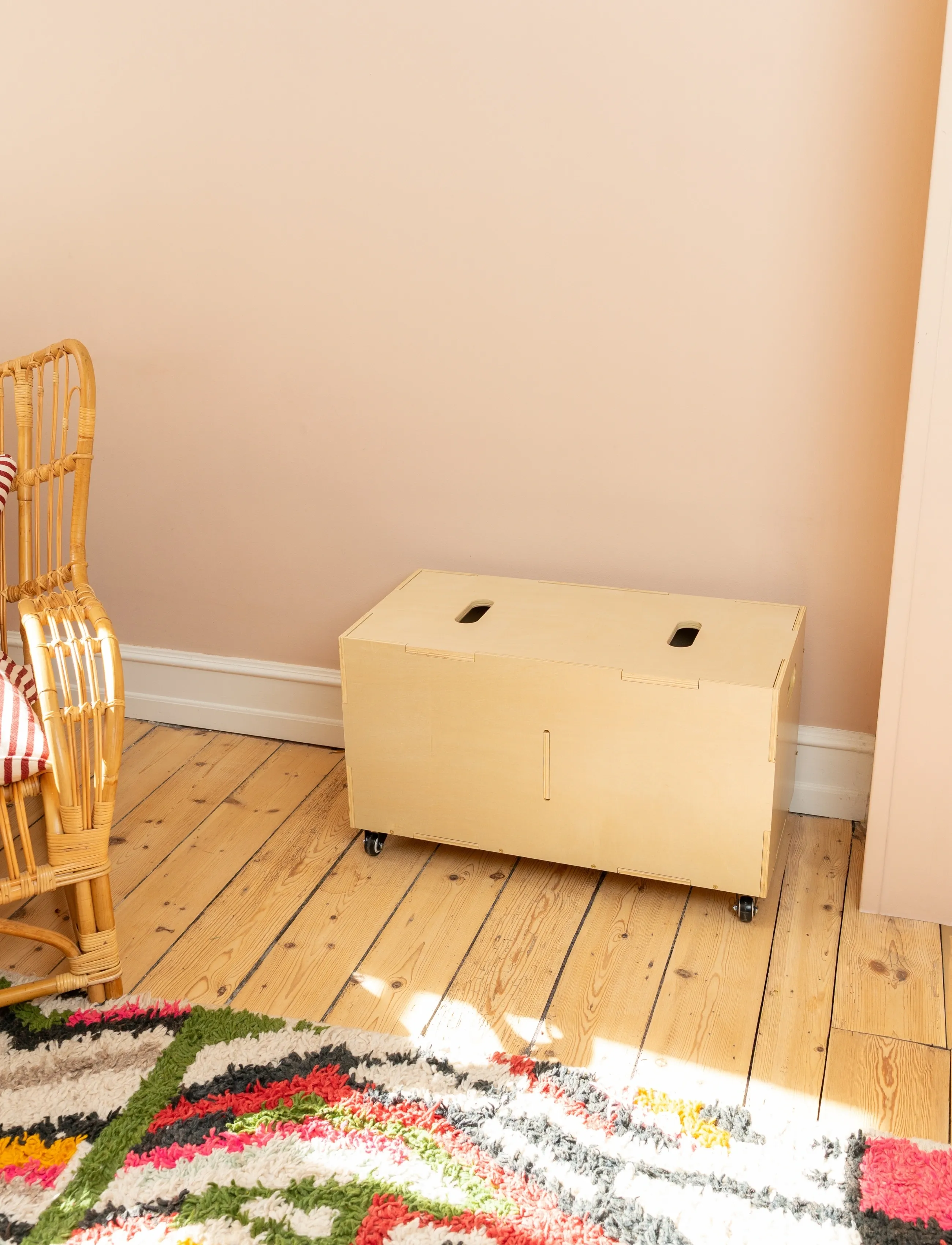 Nofred Opbevaringsbænk, One Size, Kids Decor, Beige - Furniture, Kinder