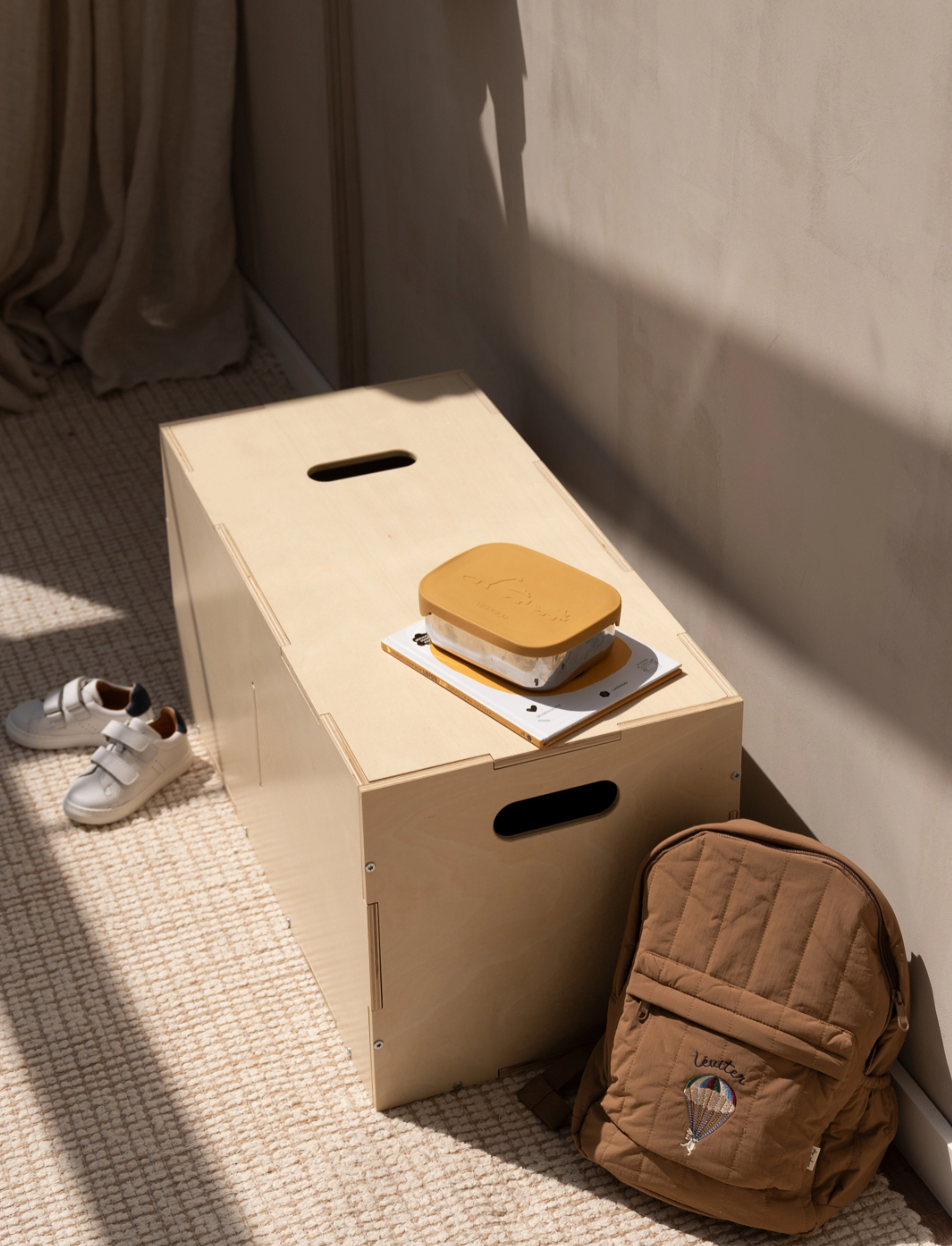 Nofred - Storage bench - meubles de rangement - birch - 2