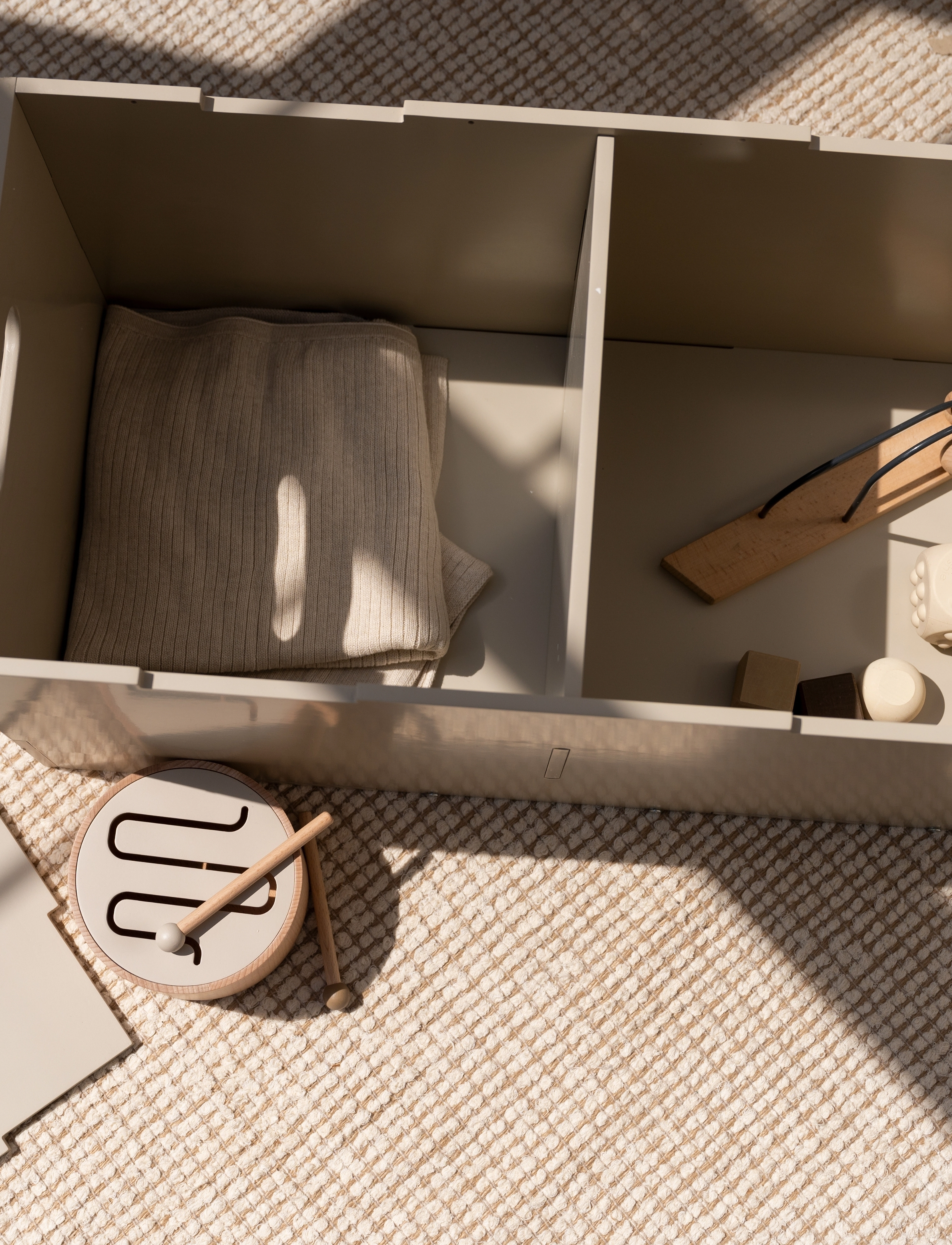 Nofred - Förvaringsbänk - förvaringsmöbler - beige - 2