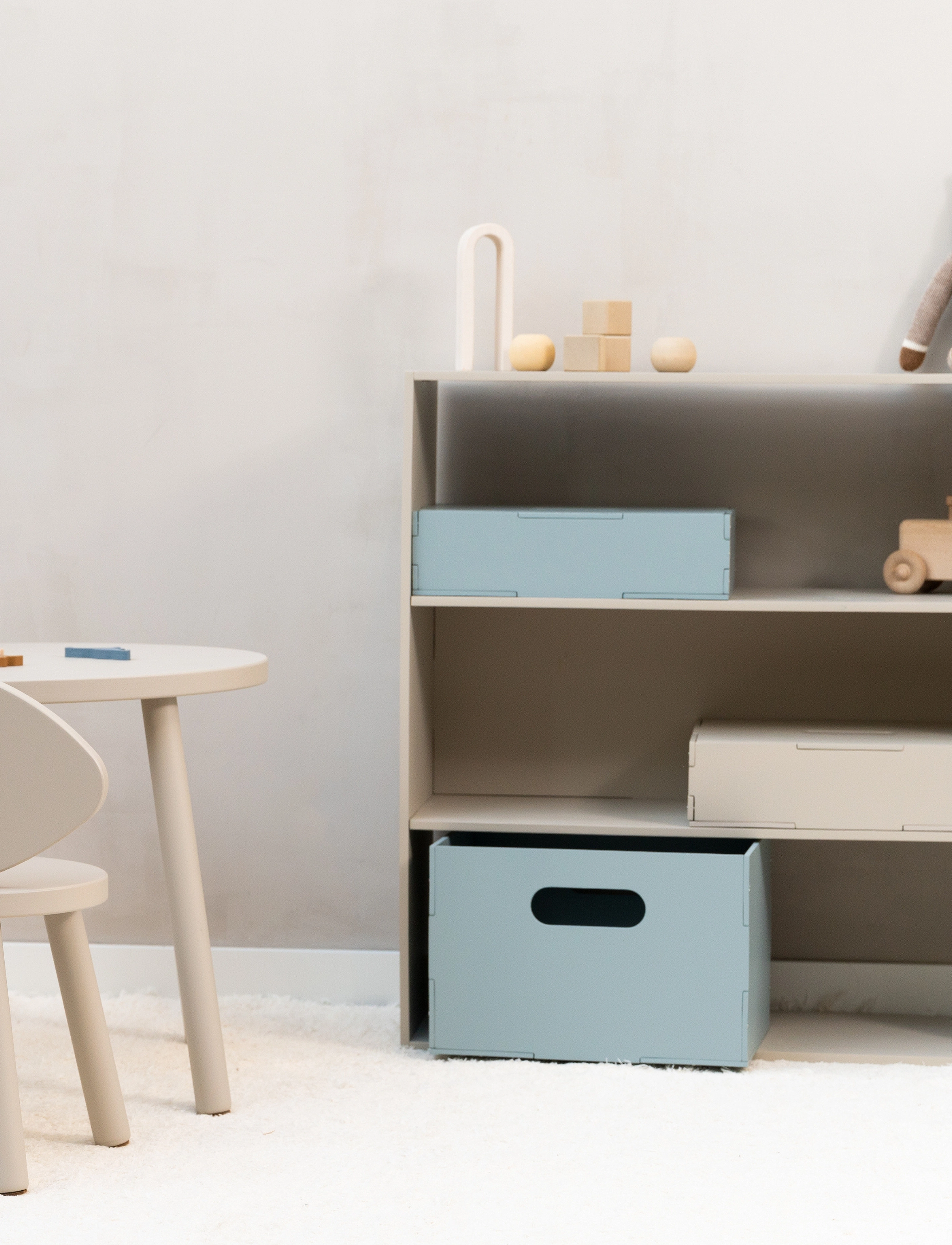 Nofred Vægreol, One Size, Furniture, Beige - Shelves, Kinder