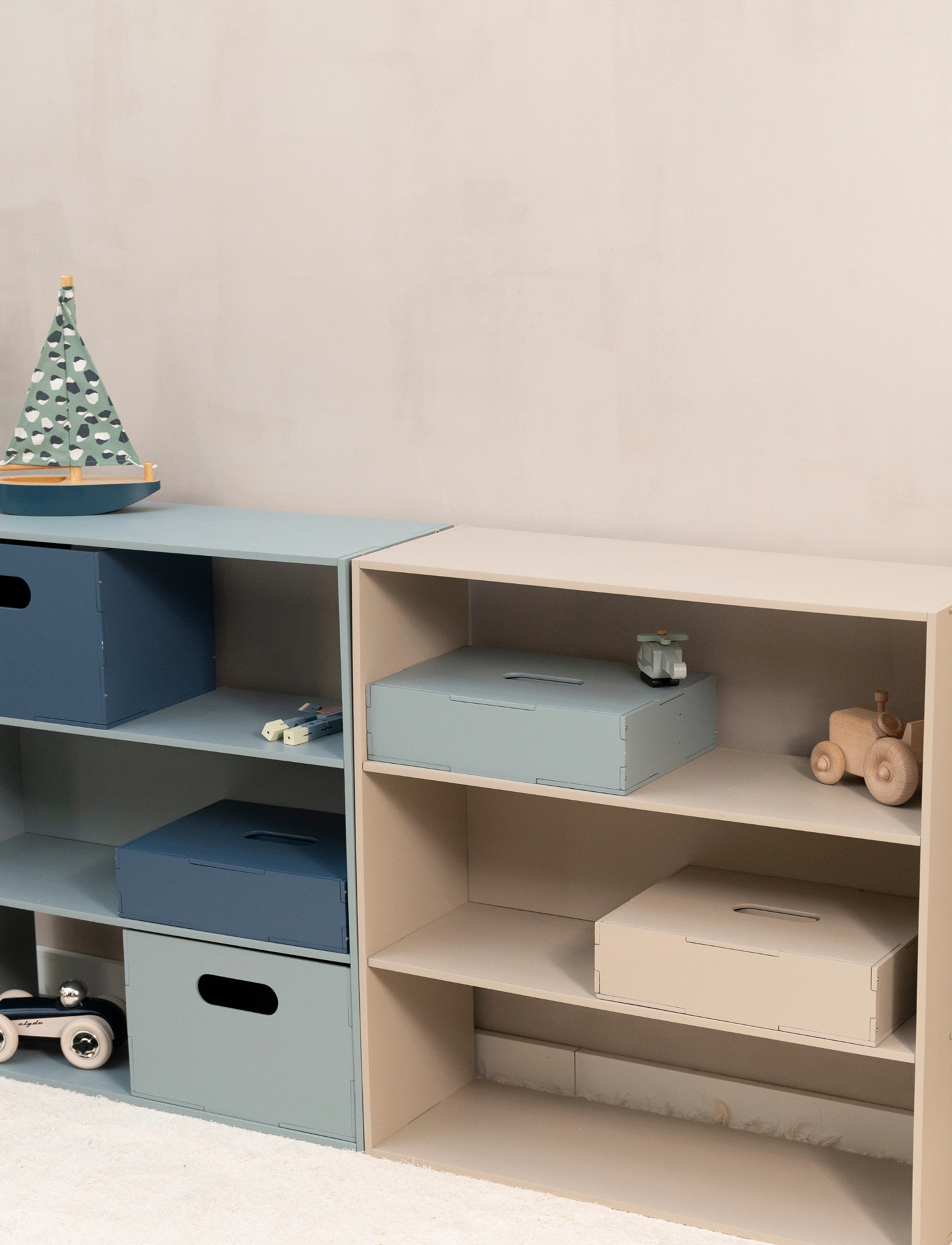 Nofred - Kiddo Shelving - furniture - beige - 2