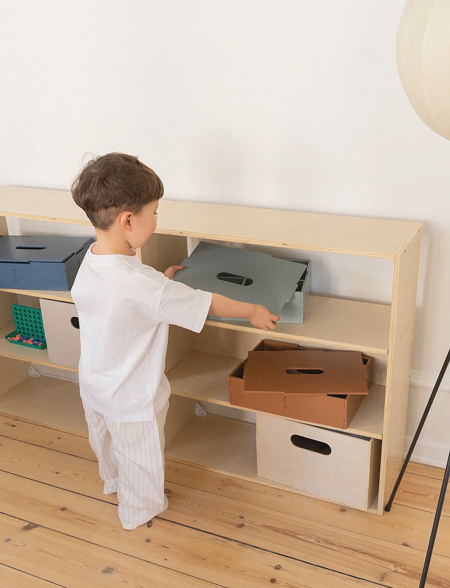 Nofred - Storage box - geymslukassar - birch - 5