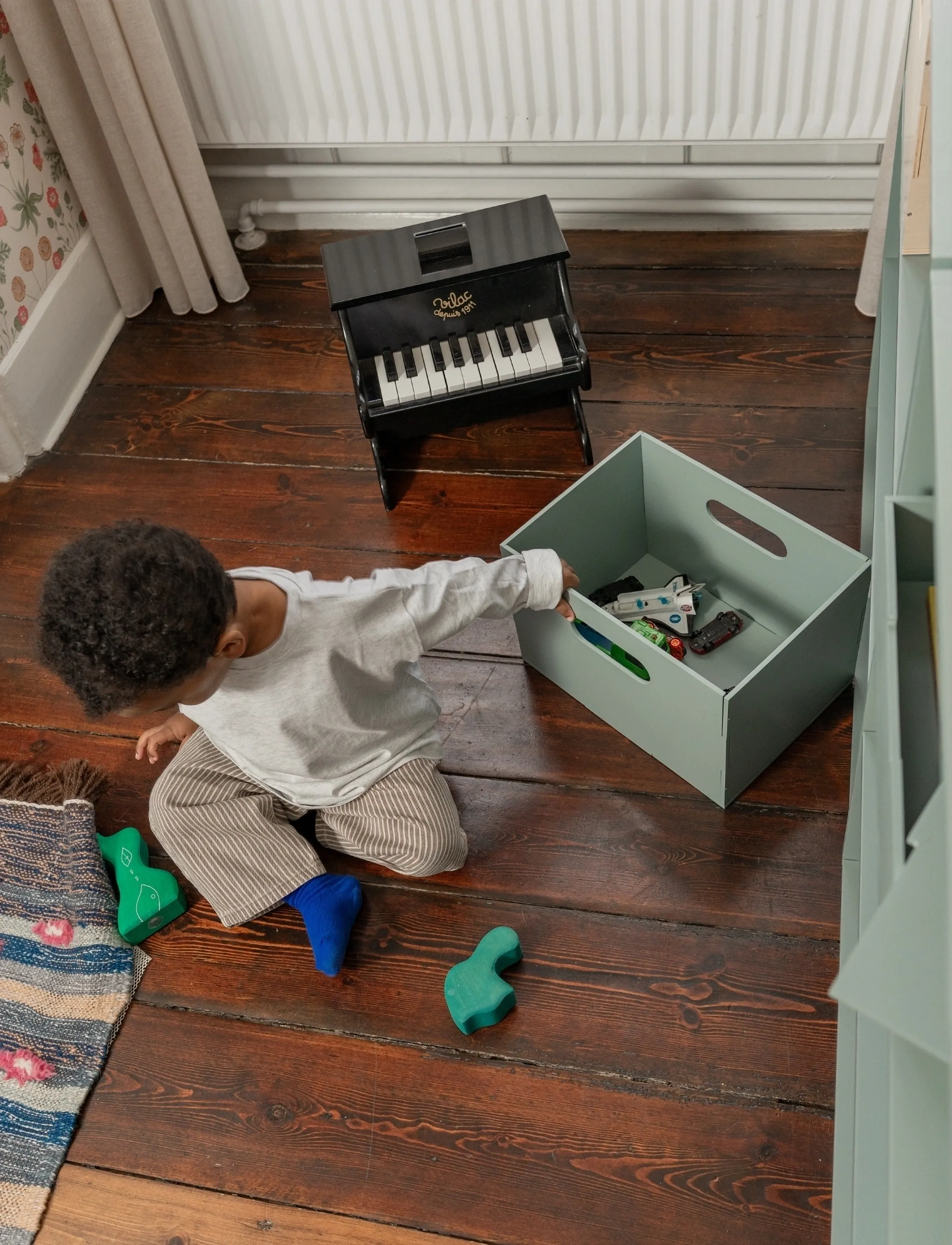 Nofred Opbevaringskasse, One Size, Storage, Blau - Storage Boxes, Kinder