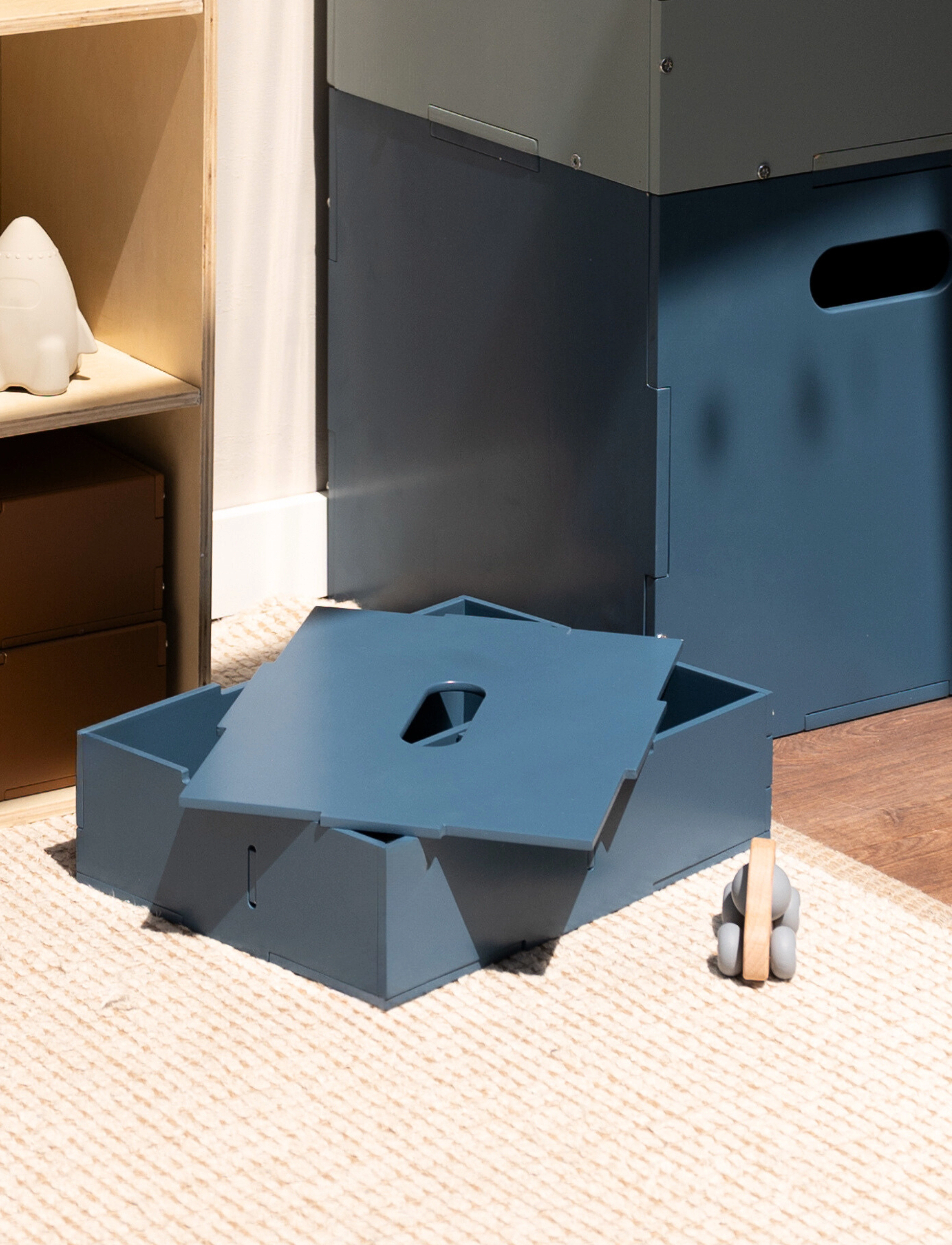 Nofred Opbevaringskasse, One Size, Storage, Blau - Storage Boxes, Kinder