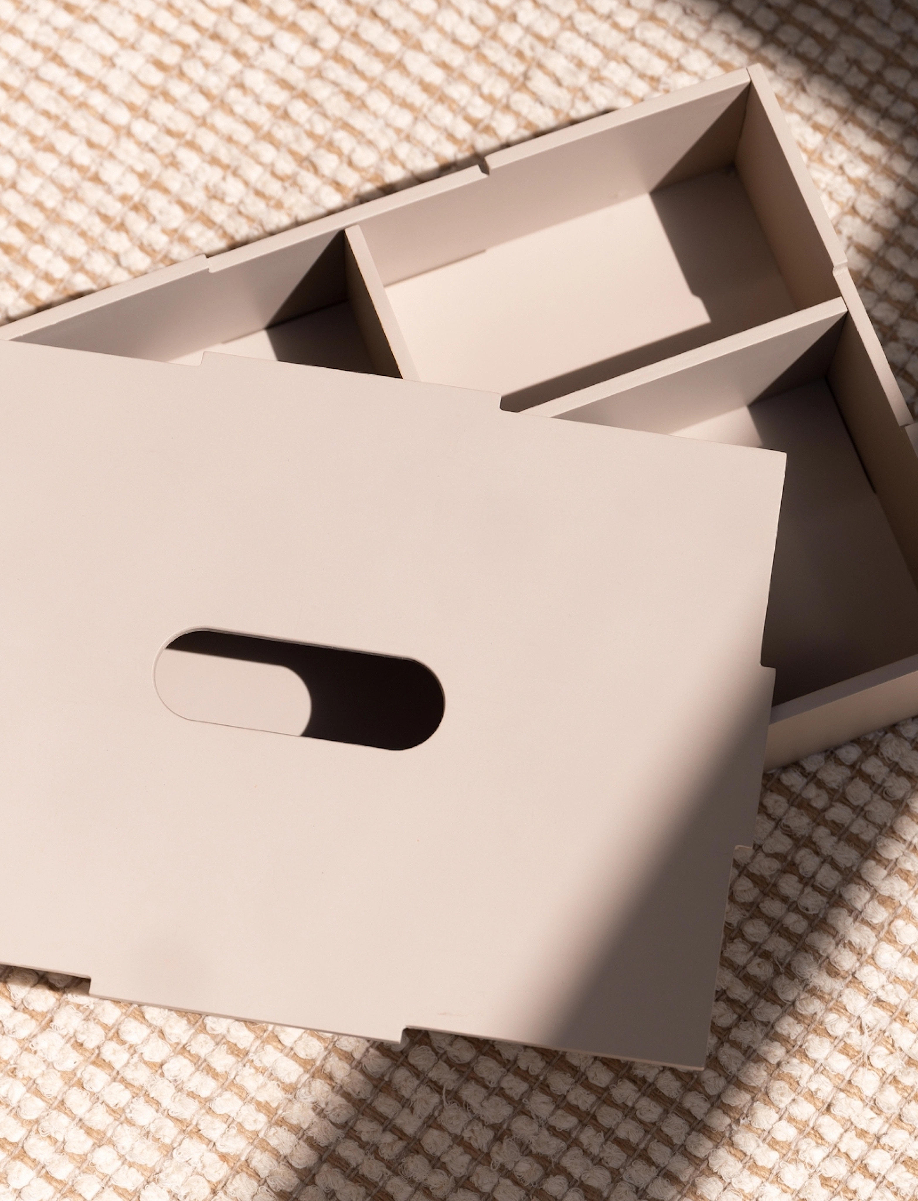 Nofred Opbevaringskasse, One Size, Storage, Beige - Storage Boxes, Kinder