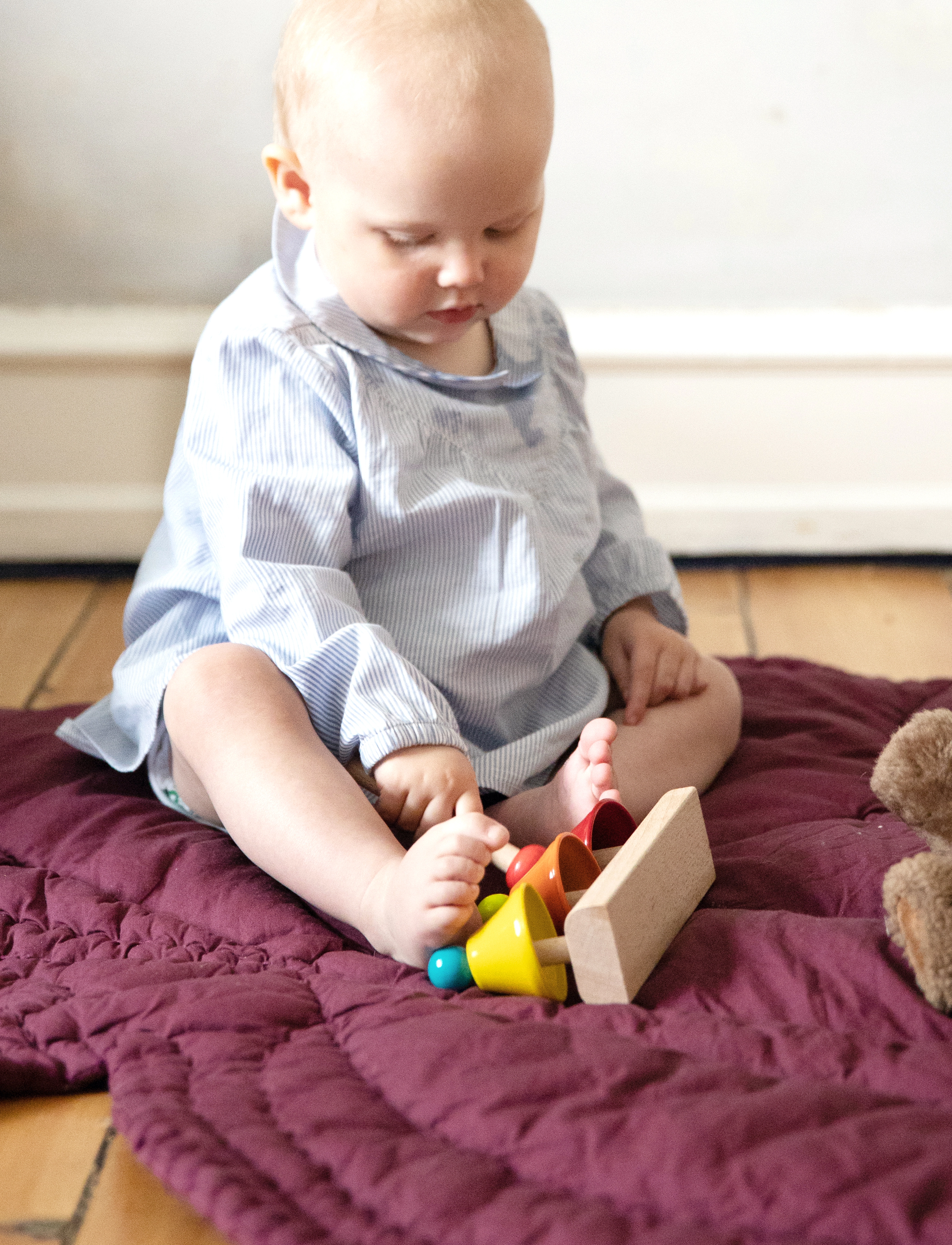 Nofred Tæppe, 125X5X110 cm, Baby Sleep, Lila - Play Mats, Kinder