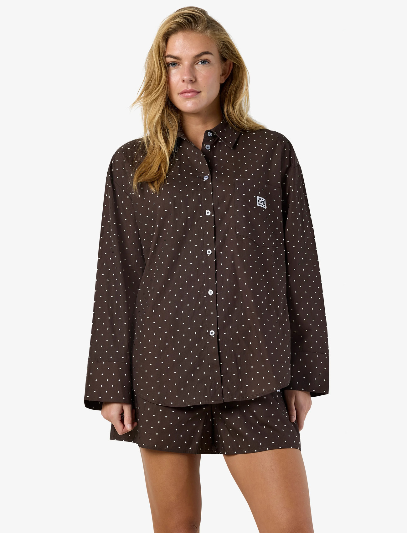 NOISY MAY Nmfrida L/S Button Shirt Wvn Box - - XL 1