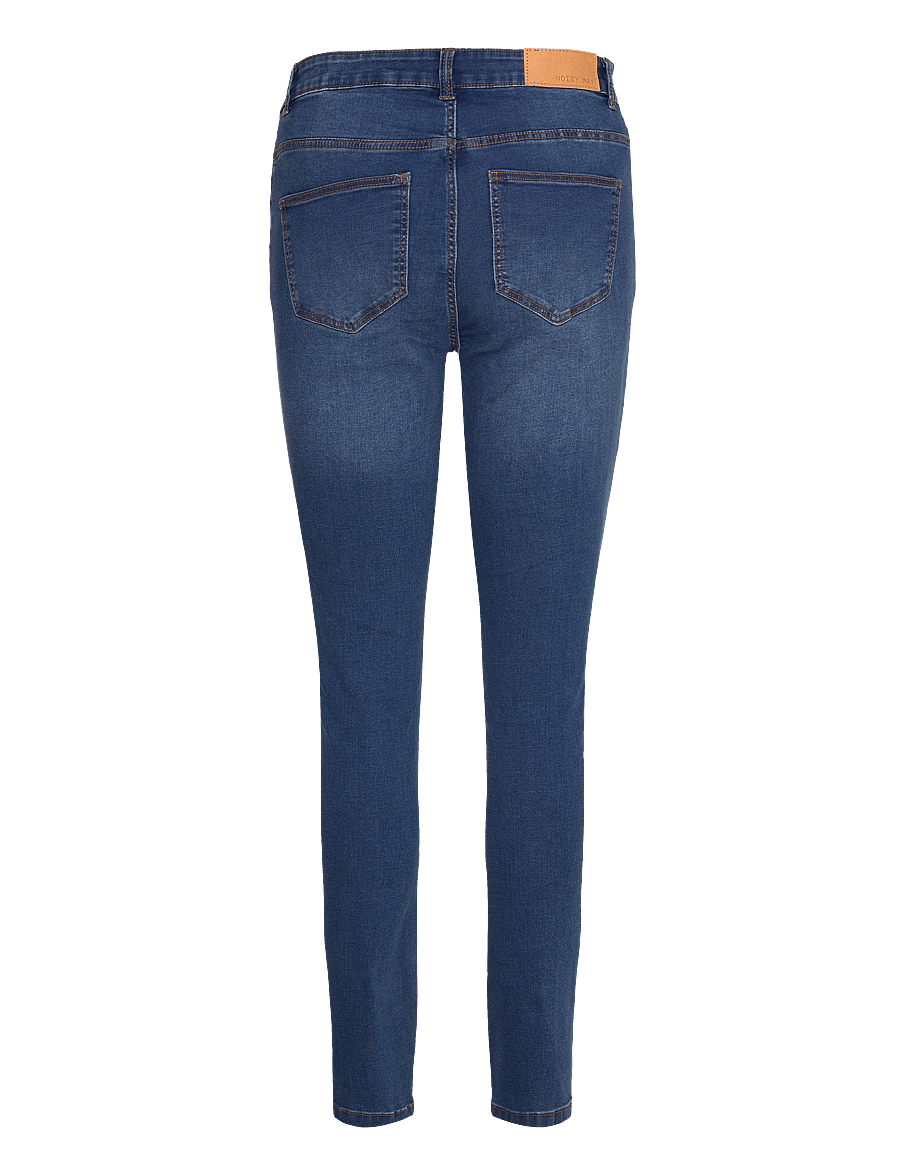 NOISY MAY - NMCALLIE HW SKINNY BLUE JEANS NOOS - skinny jeans - medium blue denim - 2