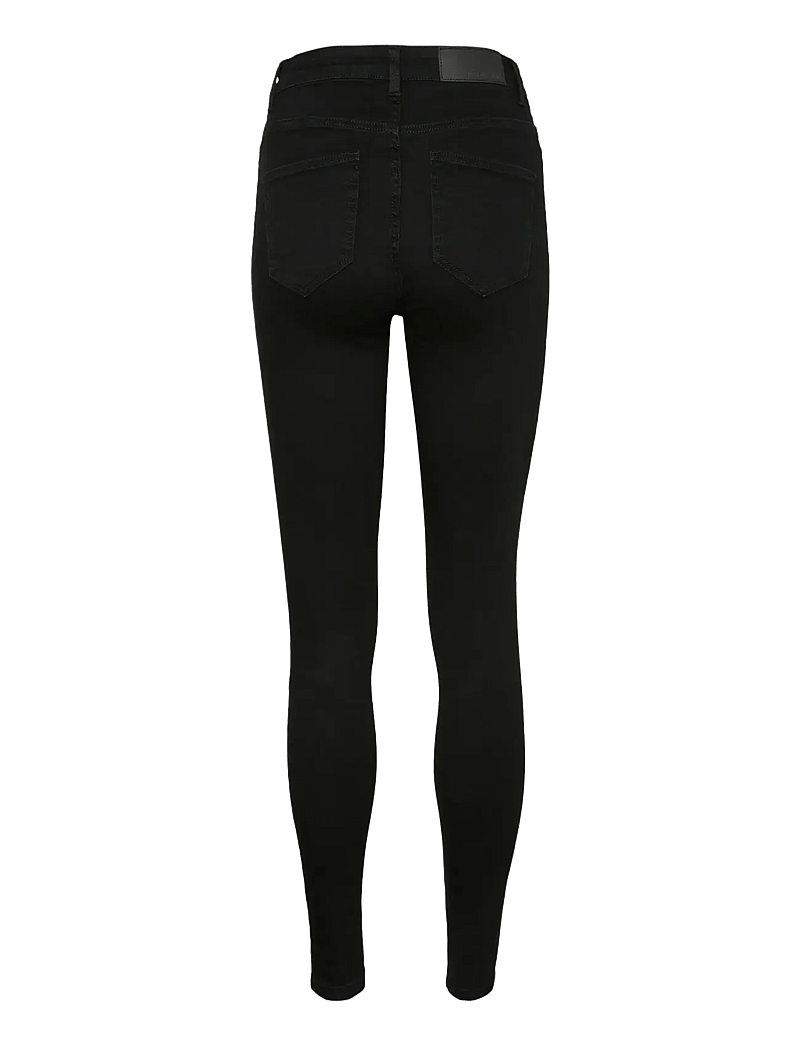 NOISY MAY - NMCALLIE HW SKINNY BLACK JEANS FWD NOOS - skinny jeans - black denim - 2