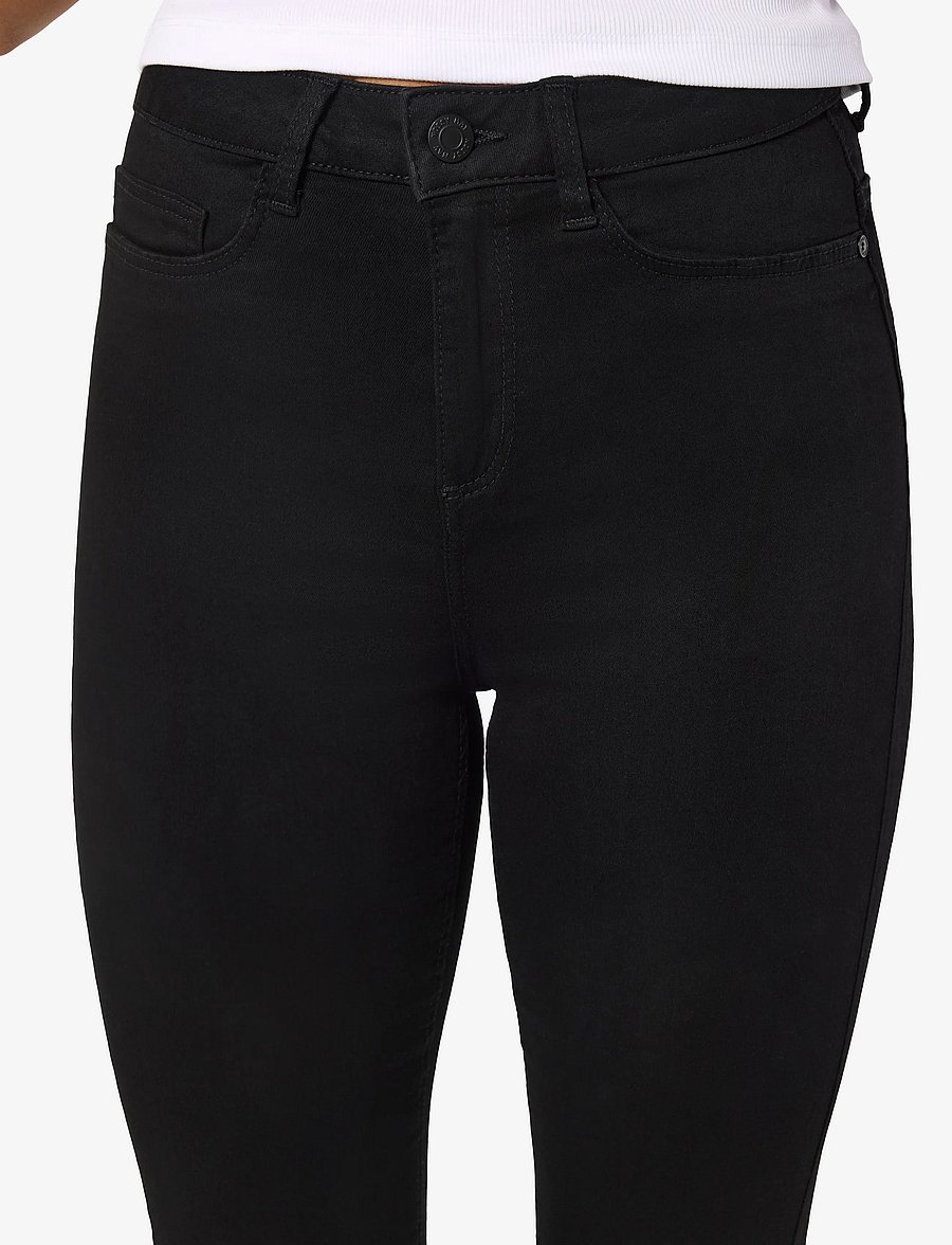 NOISY MAY - NMCALLIE HW SKINNY BLACK JEANS NOOS - skinny jeans - black denim - 5