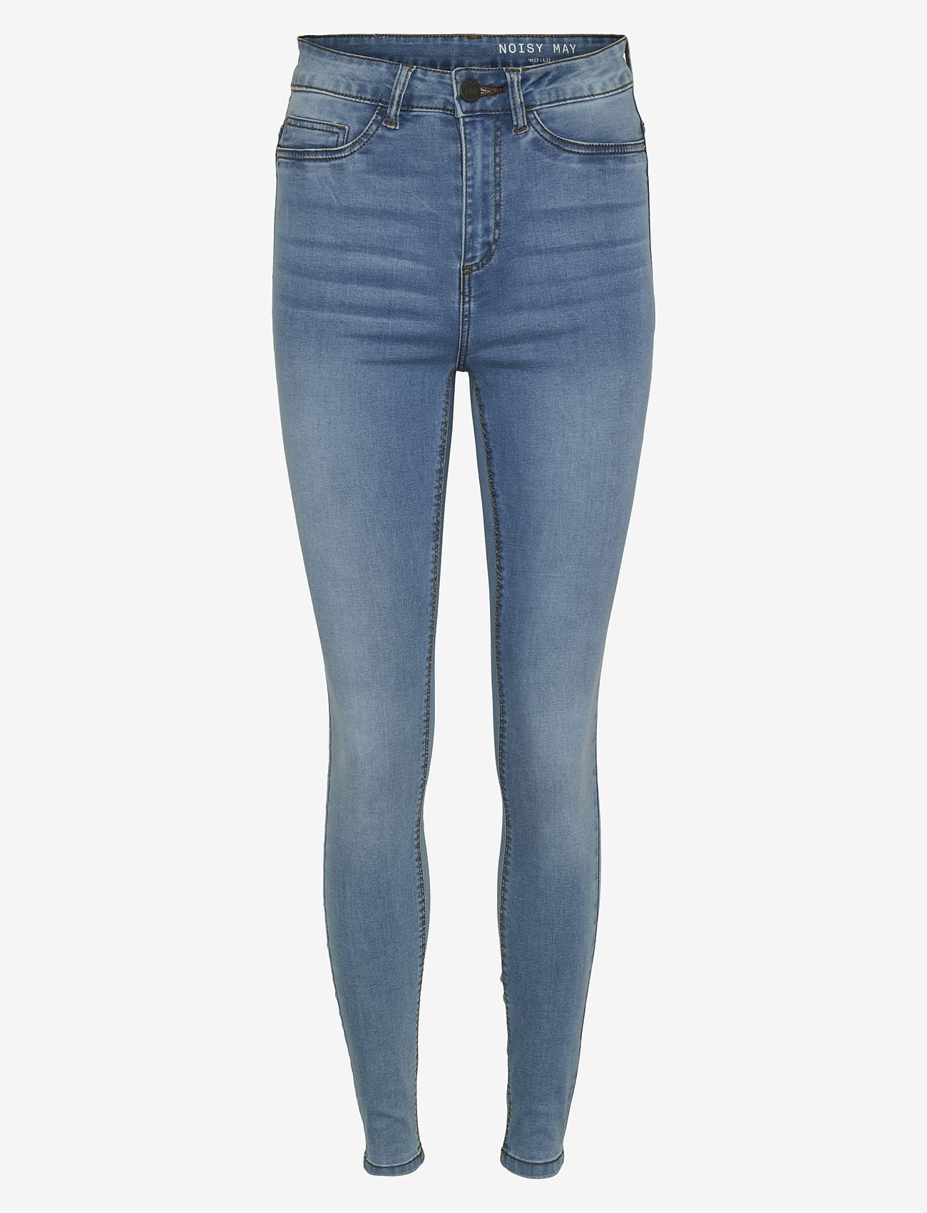 NOISY MAY - NMCALLIE HW SKINNY JEAN VI059LB FWD NOOS - liibuvad teksad - light blue denim - 1