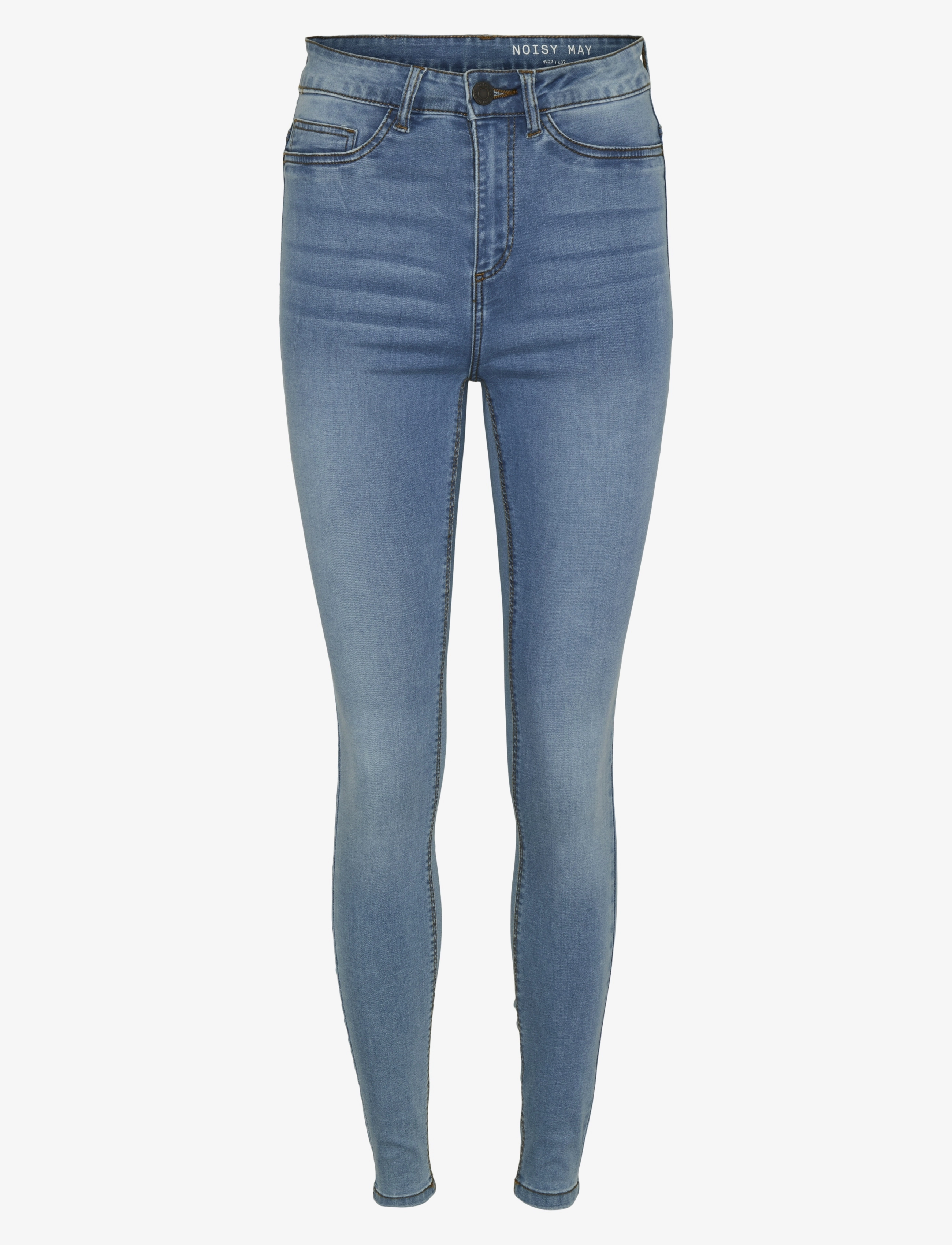 NOISY MAY NMCALLIE HW SKINNY JEAN VI059LB NOOS - NOISY MAY - LIGHT BLUE DENIM / blue