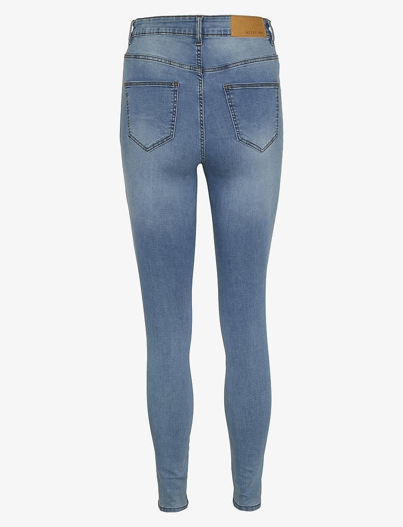 NOISY MAY - NMCALLIE HW SKINNY JEAN VI059LB FWD NOOS - liibuvad teksad - light blue denim - 2