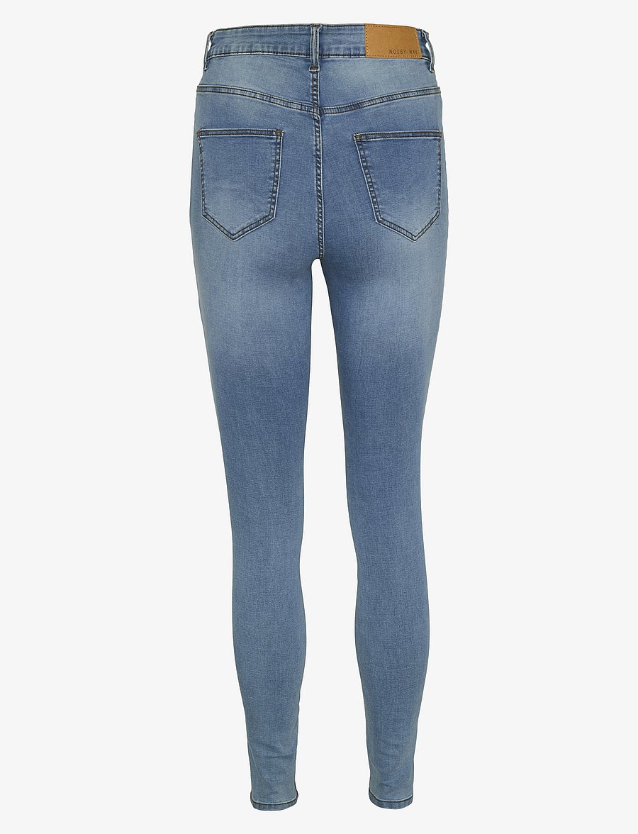 NOISY MAY - NMCALLIE HW SKINNY JEAN VI059LB NOOS - skinny jeans - light blue denim - 2