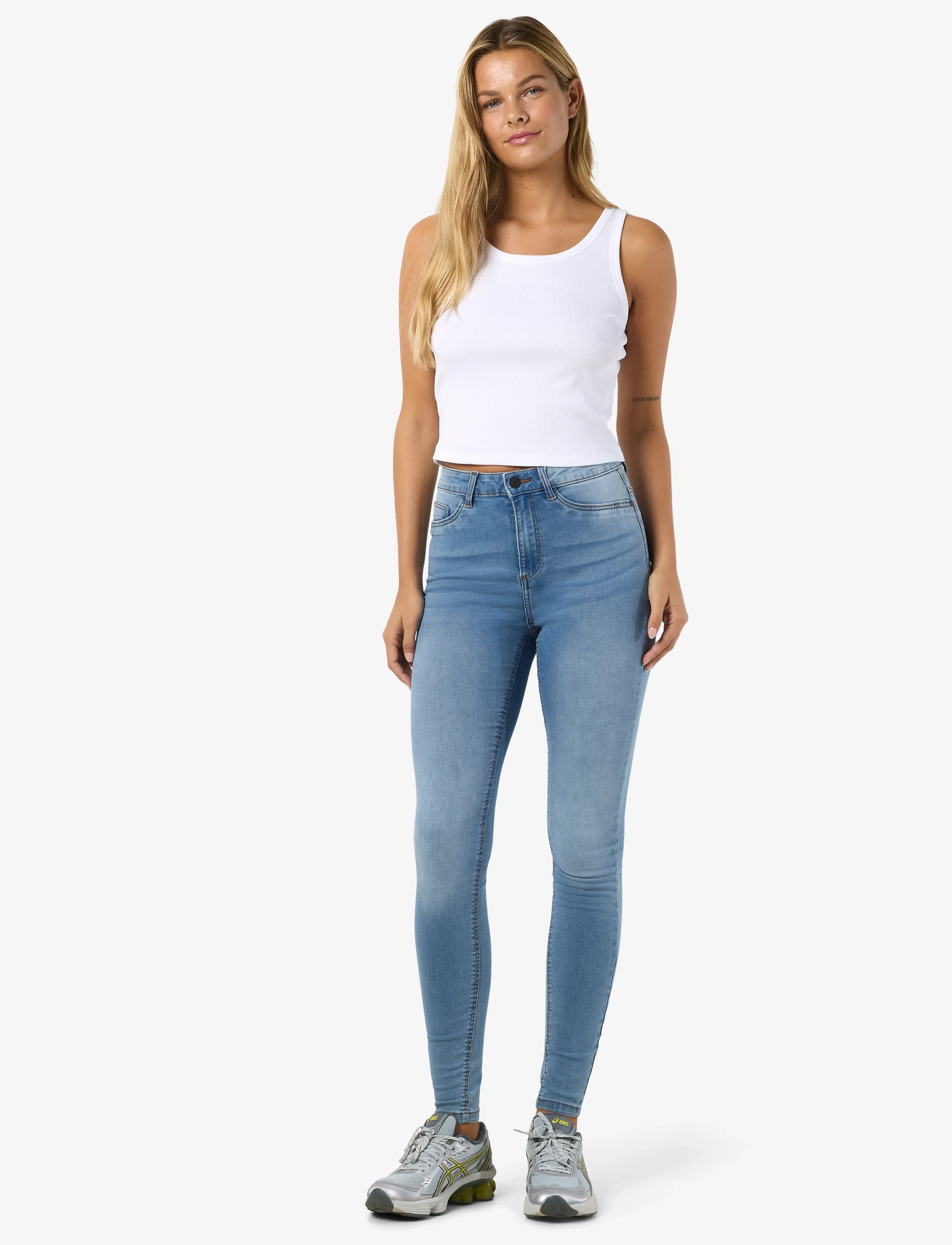 NOISY MAY Nmcallie Hw Skinny Jean Vi059Lb Noos skinny jeans dam – bild 5