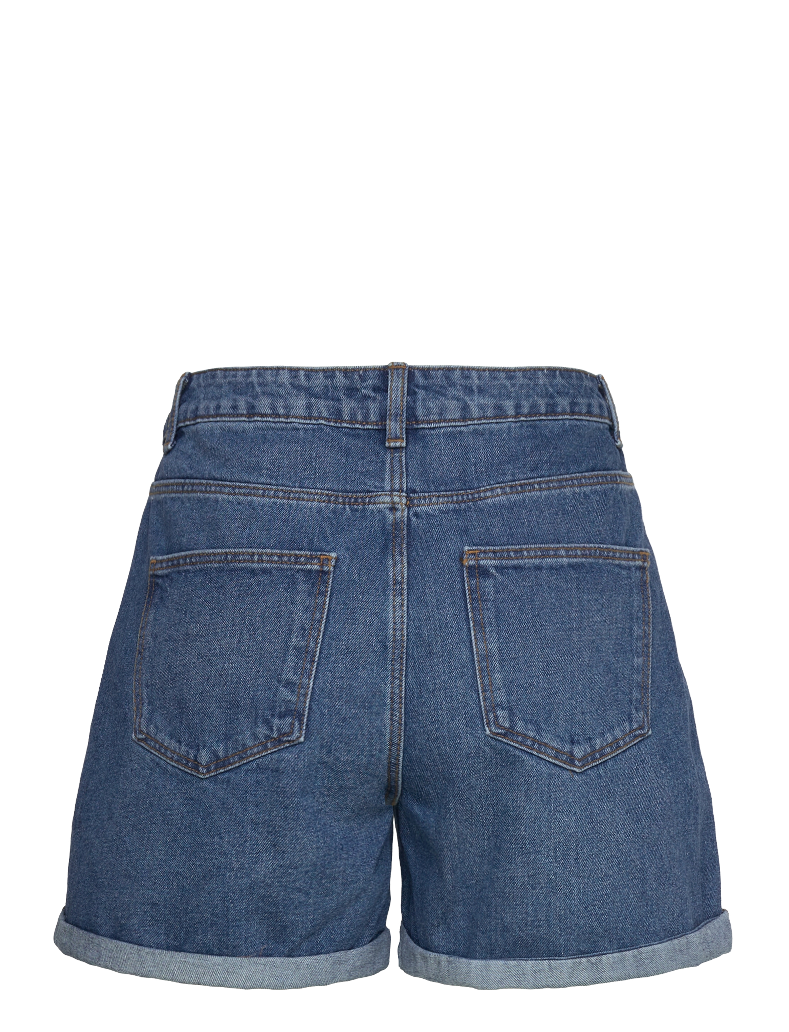 NOISY MAY - NMSMILEY NW SHORTS VI060MB NOOS - lühikesed teksapüksid - medium blue denim - 2