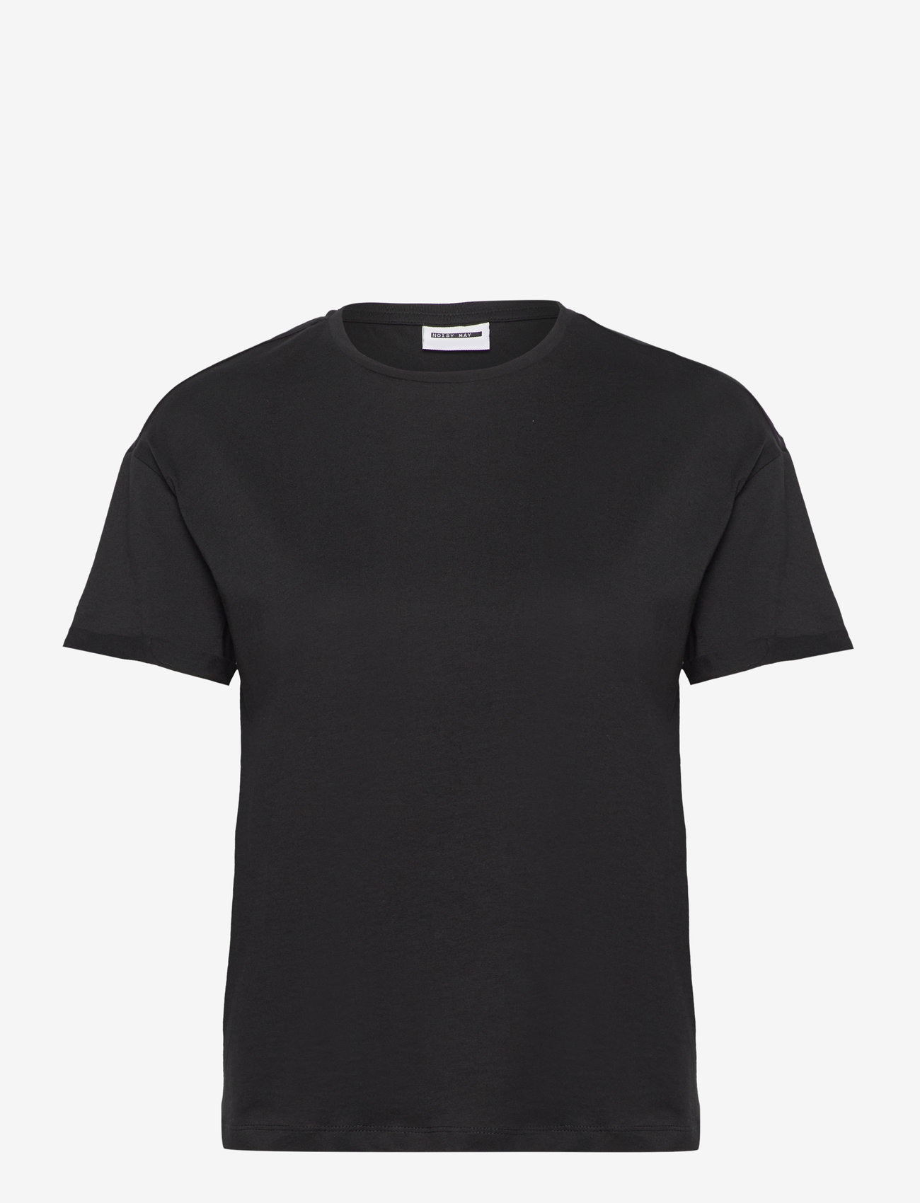 NOISY MAY NMBRANDY S/S TOP NOOS - T-shirts & tops - BLACK / black