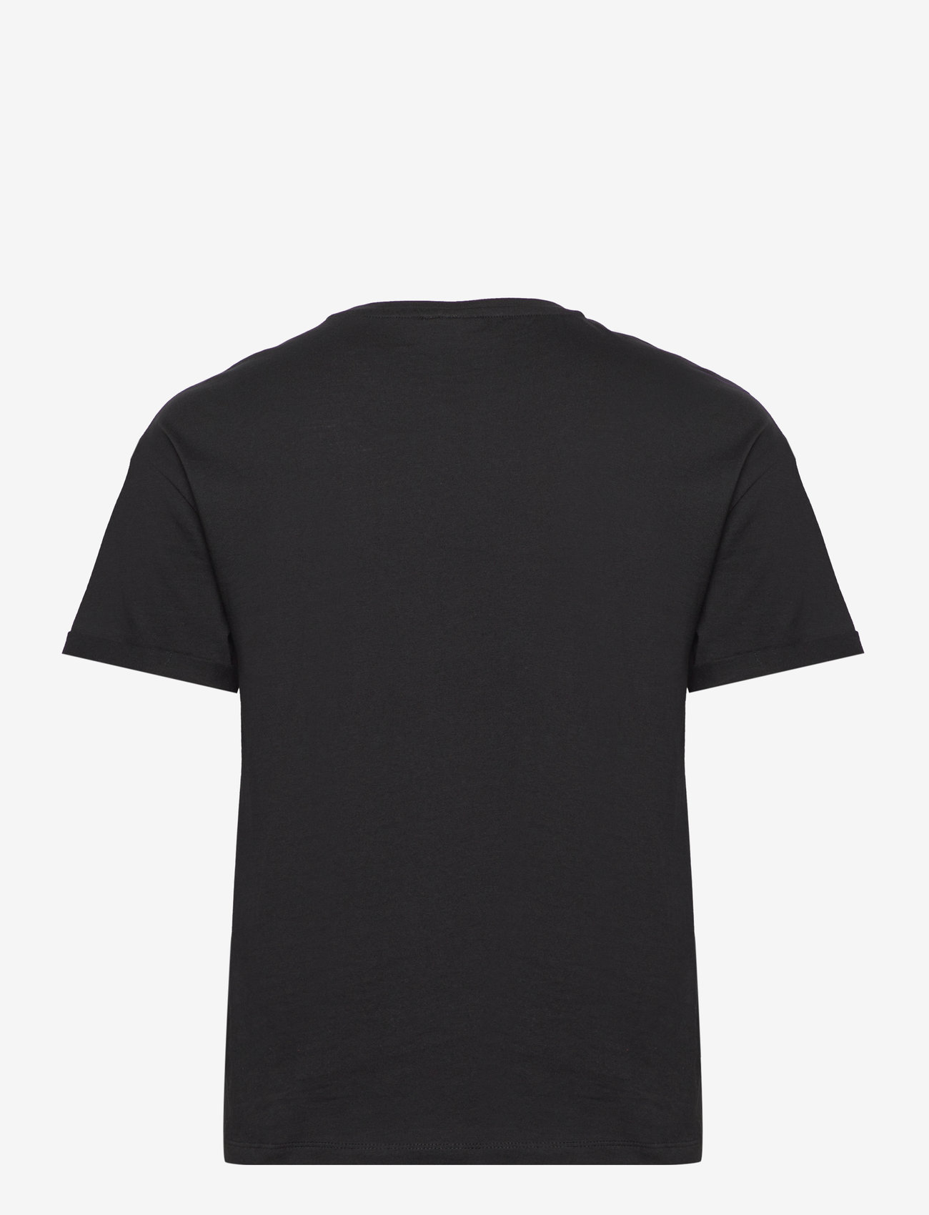 NOISY MAY - NMBRANDY S/S TOP NOOS - efterårstøj - black - 2