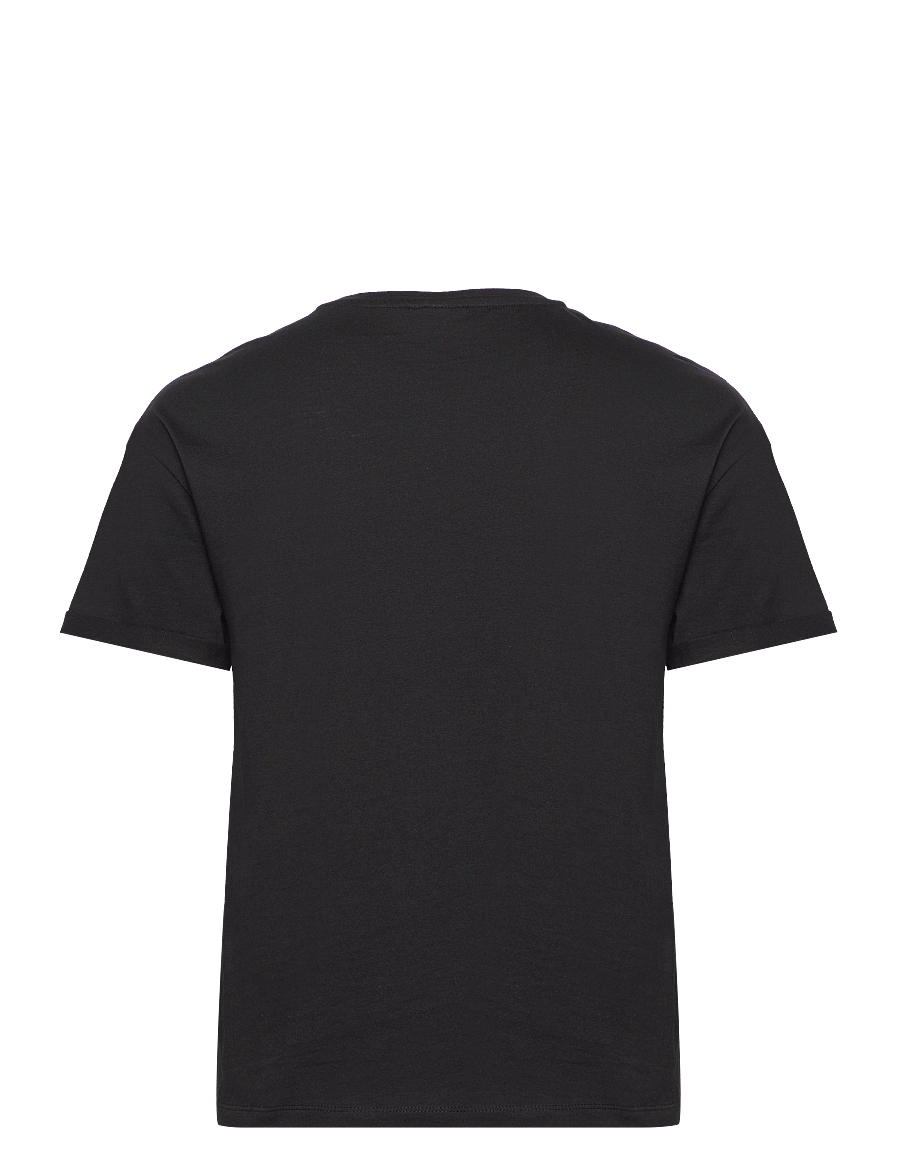 NOISY MAY - NMBRANDY S/S TOP NOOS - t-särgid - black - 2