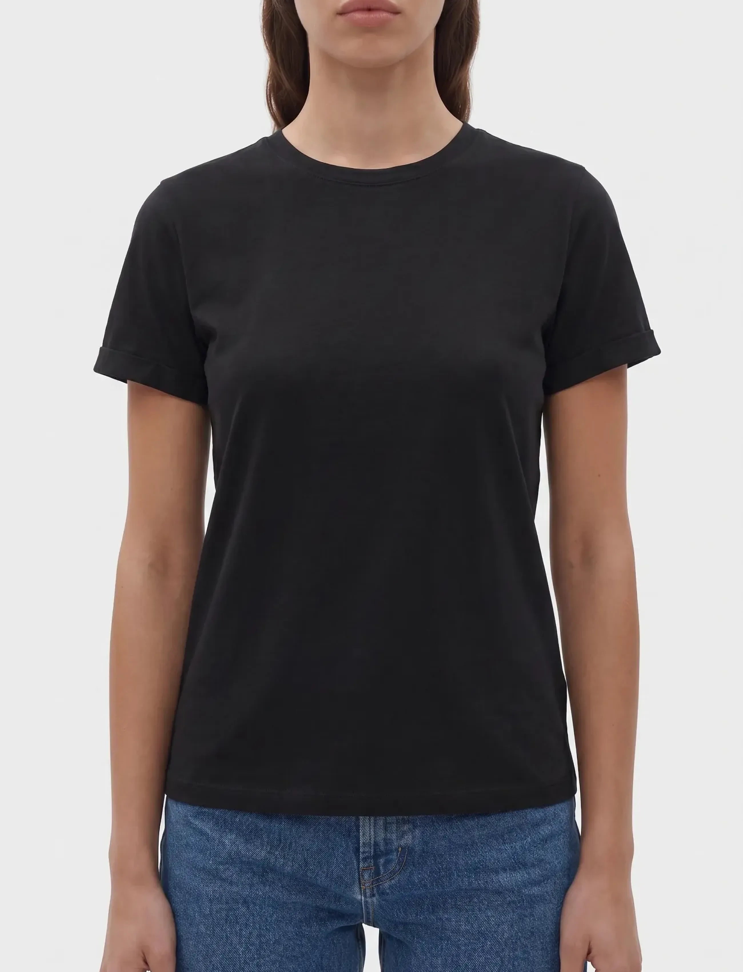 NOISY MAY Nmbrandy S/S Top Noos, M, T-shirts & Oberteile, Schwarz - Short-sleeved, Frauen