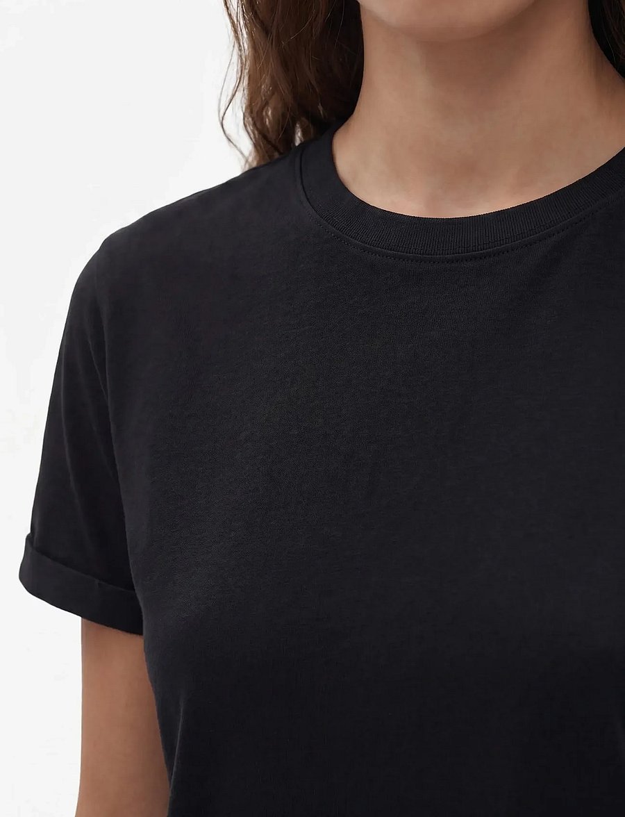 NOISY MAY - NMBRANDY S/S TOP NOOS - t-särgid - black - 5