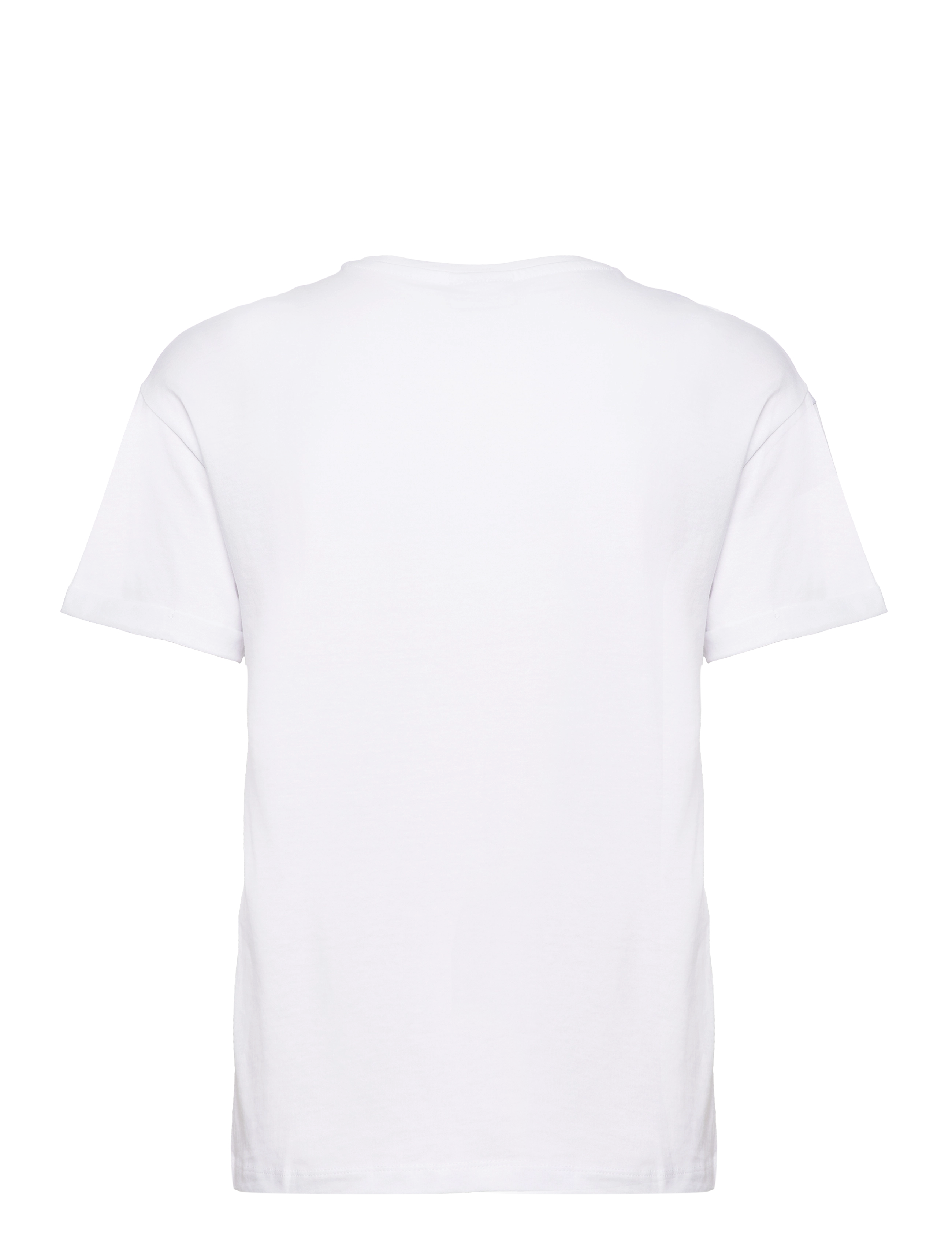 NOISY MAY - NMBRANDY S/S TOP NOOS - t-shirts - bright white - 2
