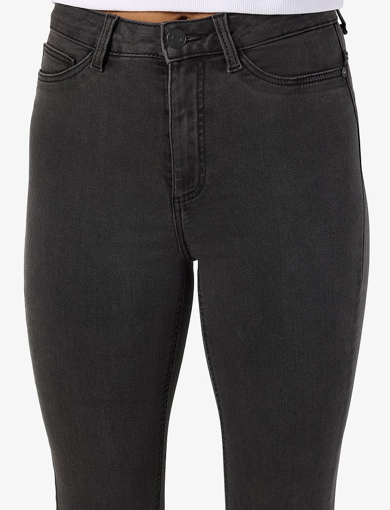 NOISY MAY - NMCALLIE HW SKINNY JEAN VI069DG FWD NOOS - skinny jeans - dark grey denim - 5