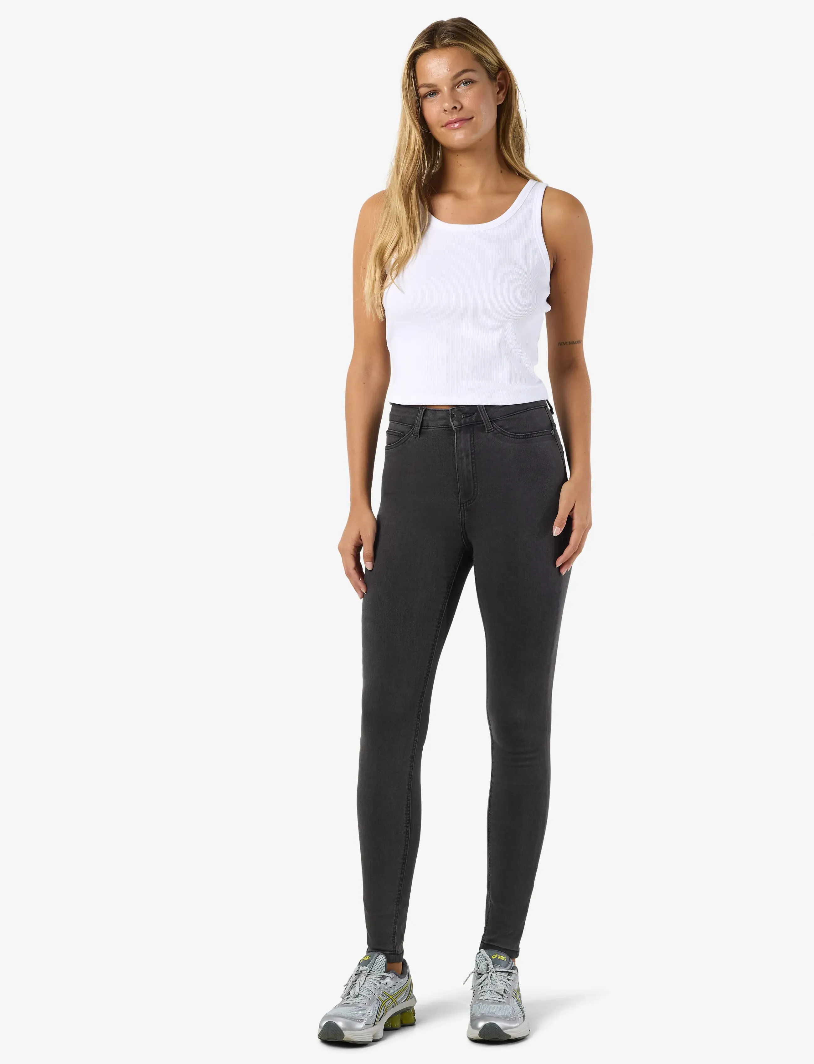 NOISY MAY Nmcallie Hw Skinny Jean Vi069Dg Fwd Noos skinny jeans dam – bild 5