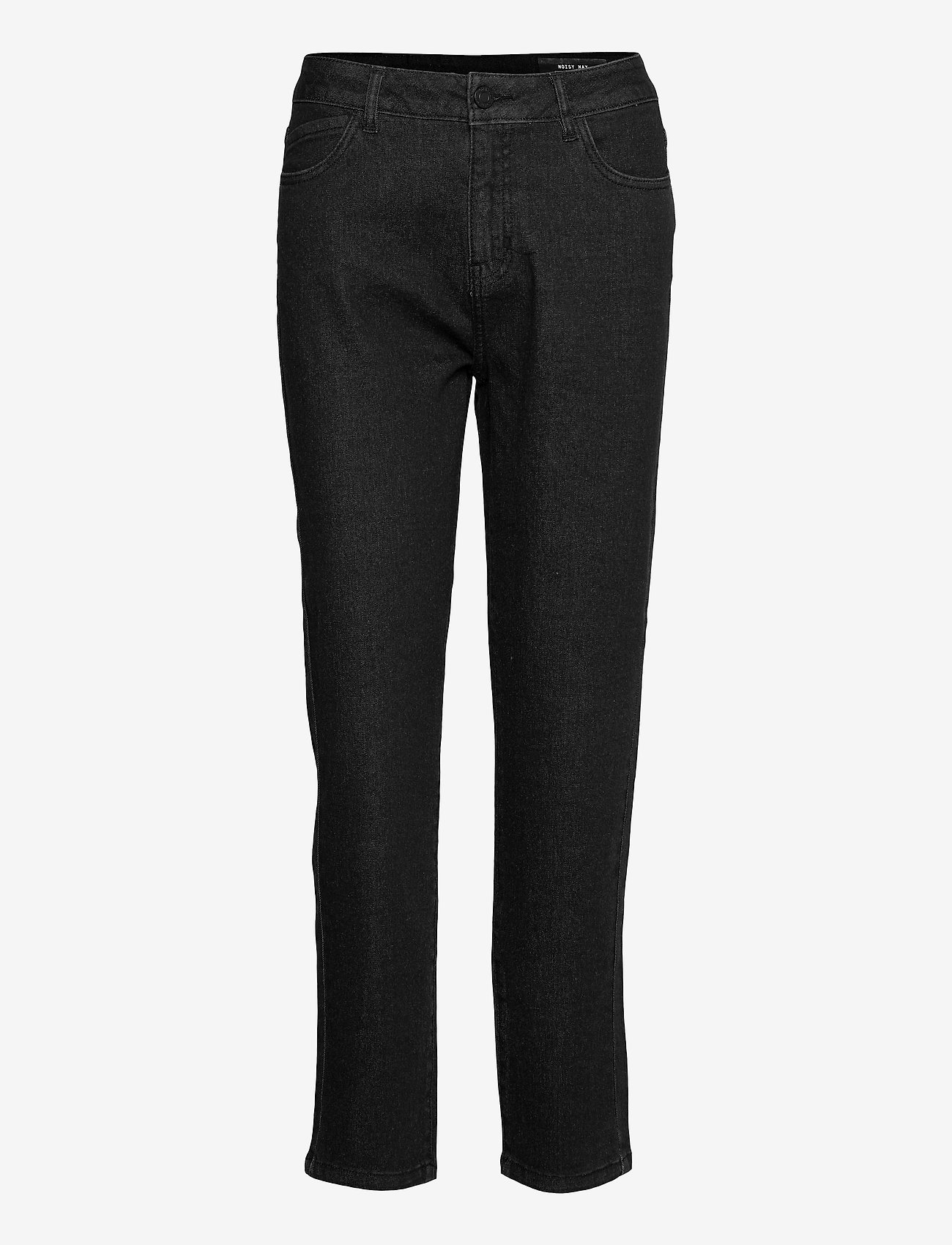 NOISY MAY - NMOLIVIA NW STRAIGHT JEANS BL - straight jeans - black denim - 0