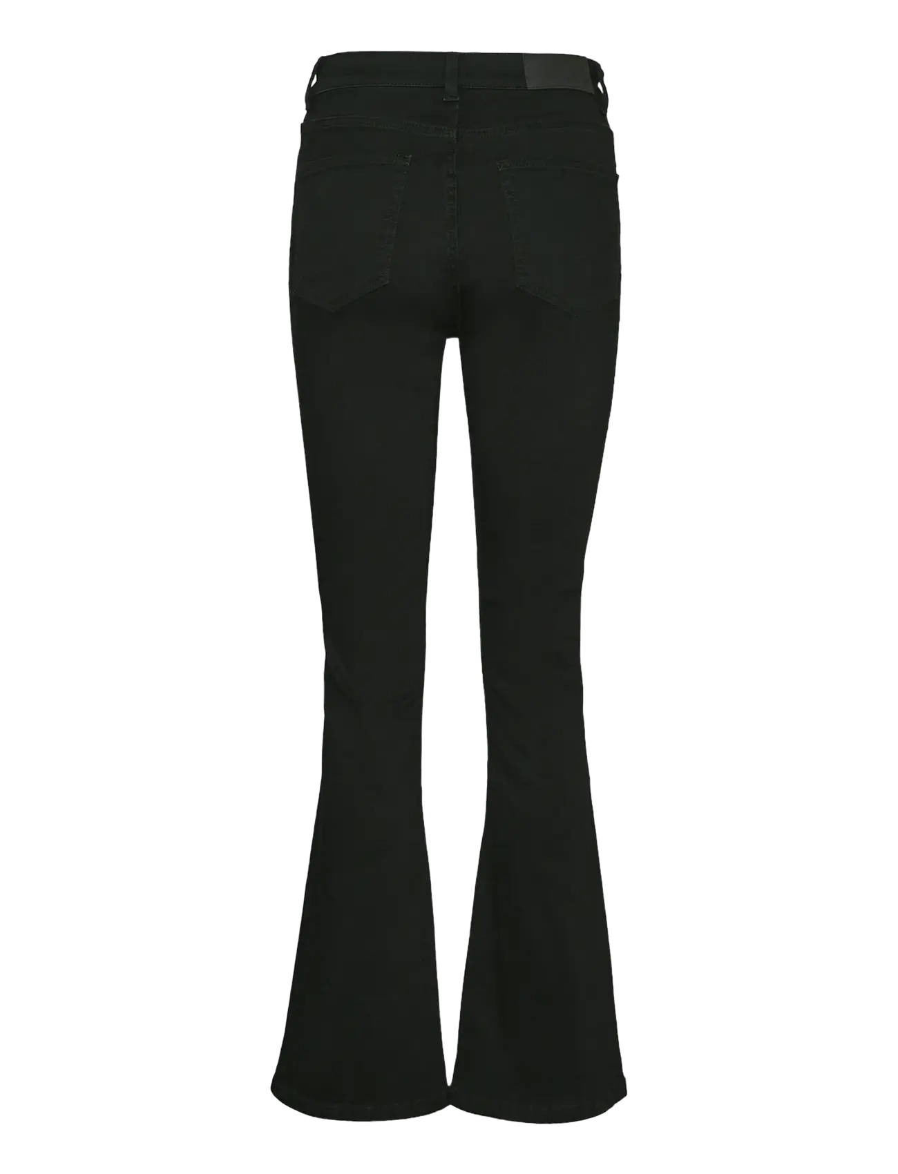 NOISY MAY - NMSALLIE HW SK FLARED VI023BL NOOS - schlaghosen - black - 2