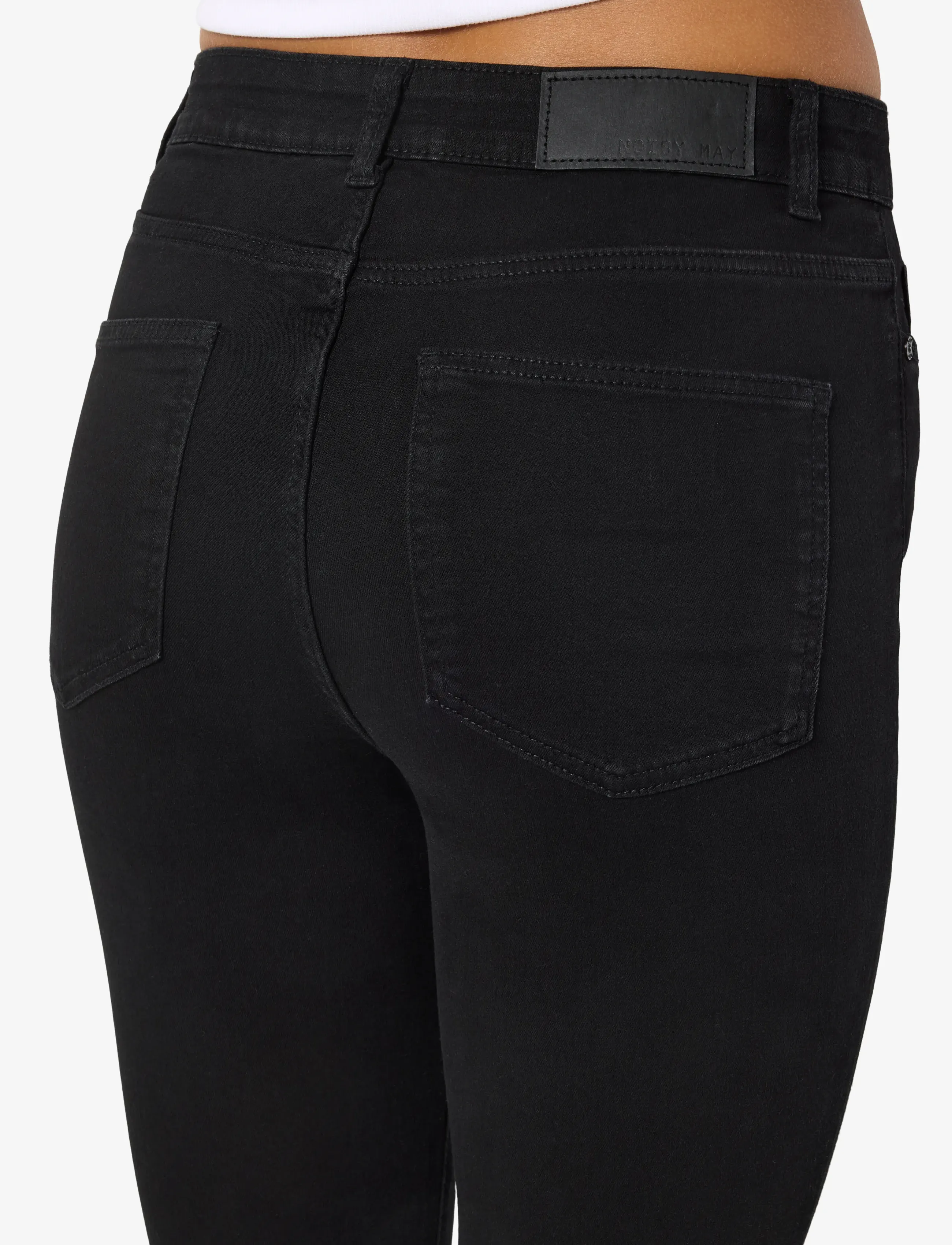 NOISY MAY Nmsallie Hw Sk Flared Vi023Bl Noos bootcut & flared jeans dam – bild 6